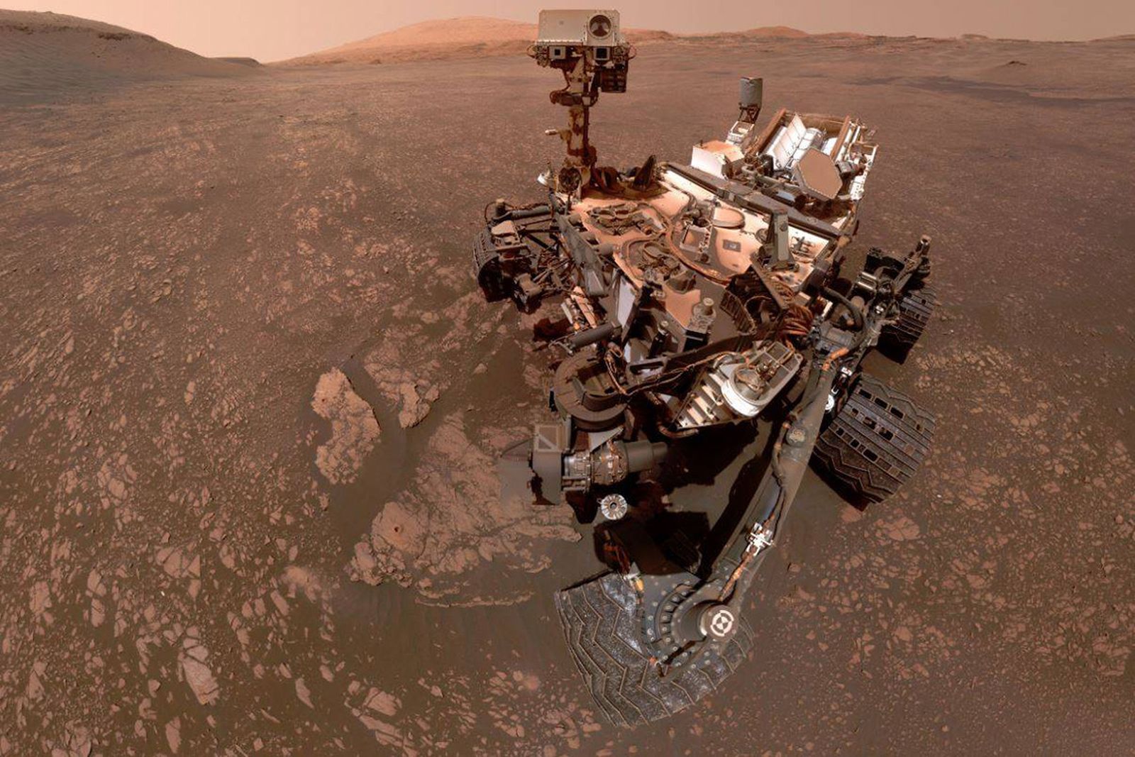 Curiosity rover Mars