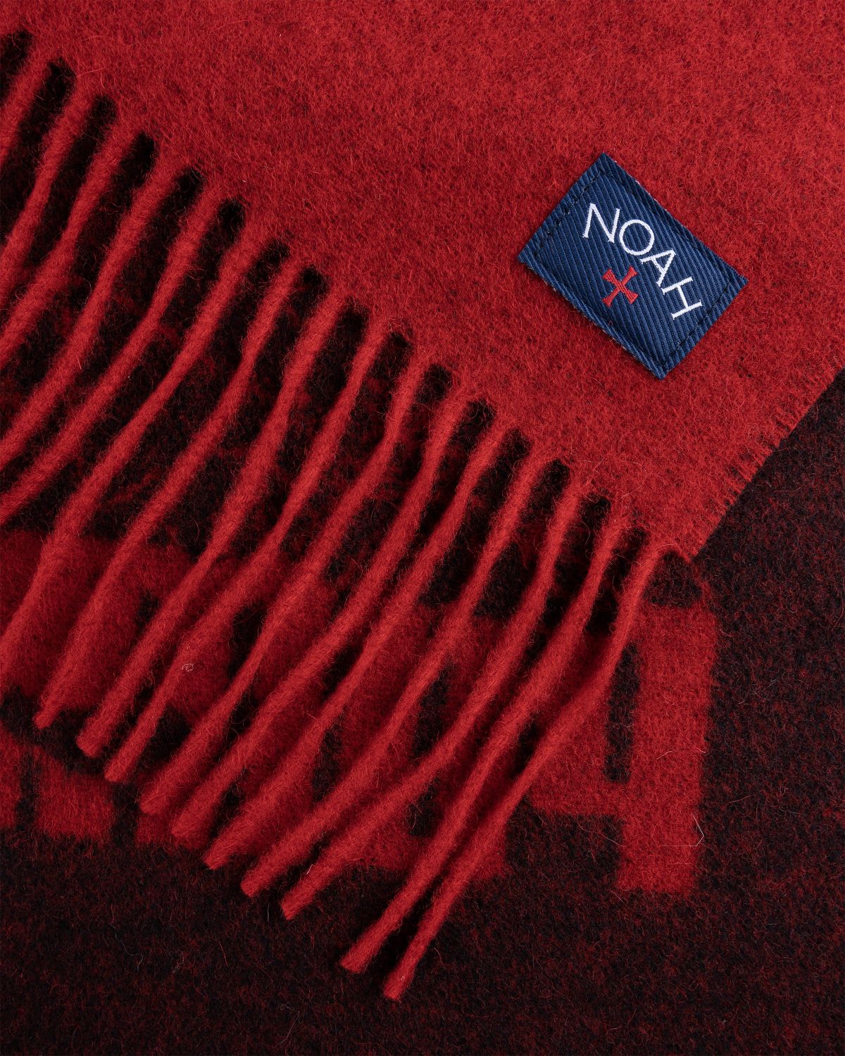 Puma x Noah – Wool Scarf Red - Scarves - Red - Image 9