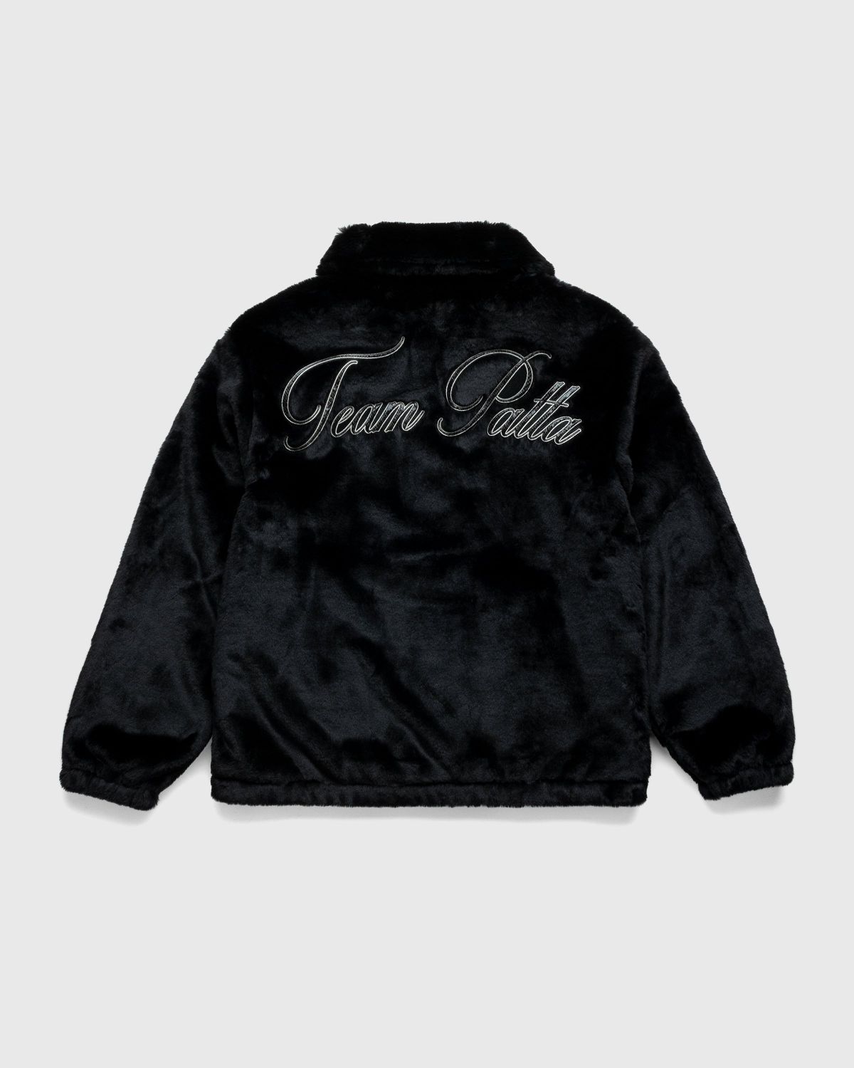 Patta – Faux Fur Coach Jacket Black - Outerwear - Black - Image 2