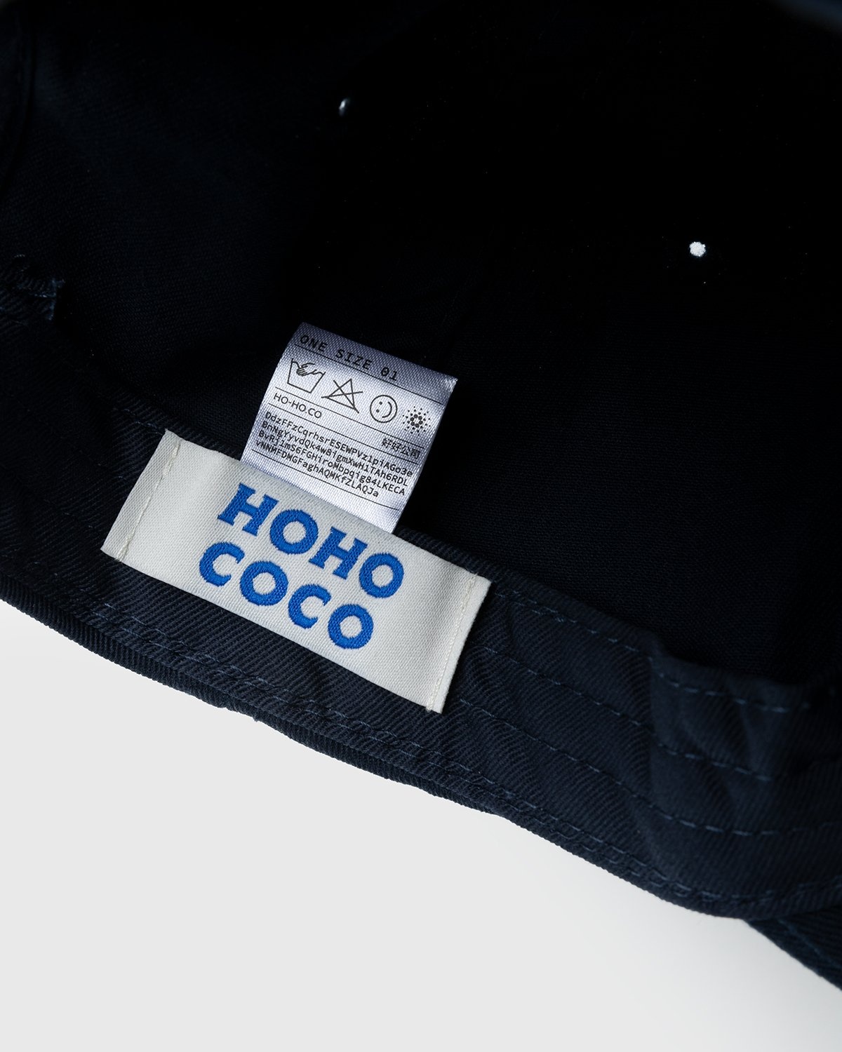 HO HO COCO – Lorem Ipsum Cap Blue  - Hats - Blue - Image 5