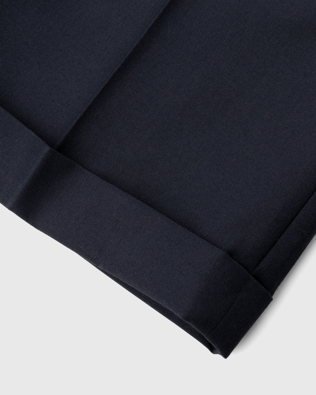 Winnie New York – Pleated Wool Trousers Navy - Pants - Blue - Image 3