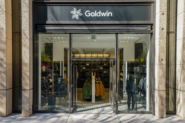 goldwin new tokyo store outerwear