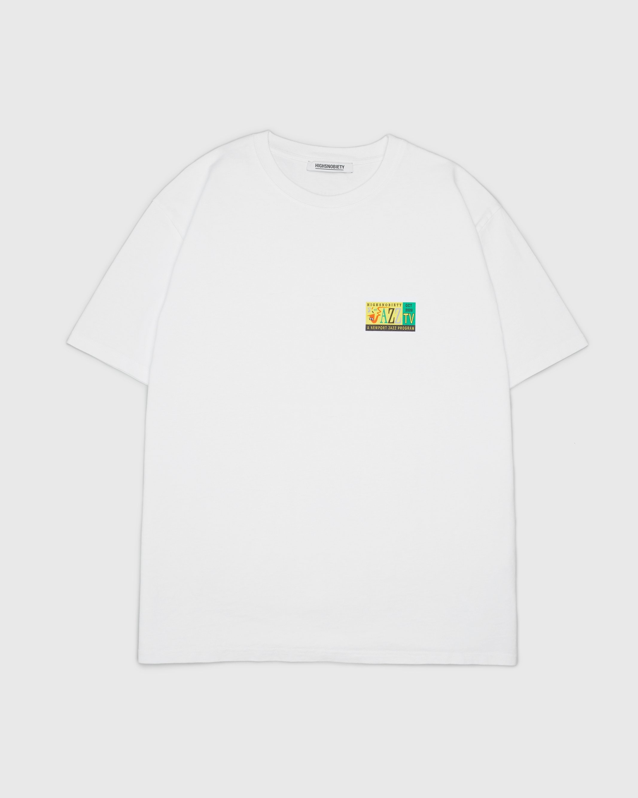 Highsnobiety – Jazz Ensemble T-Shirt White - Tops - White - Image 2
