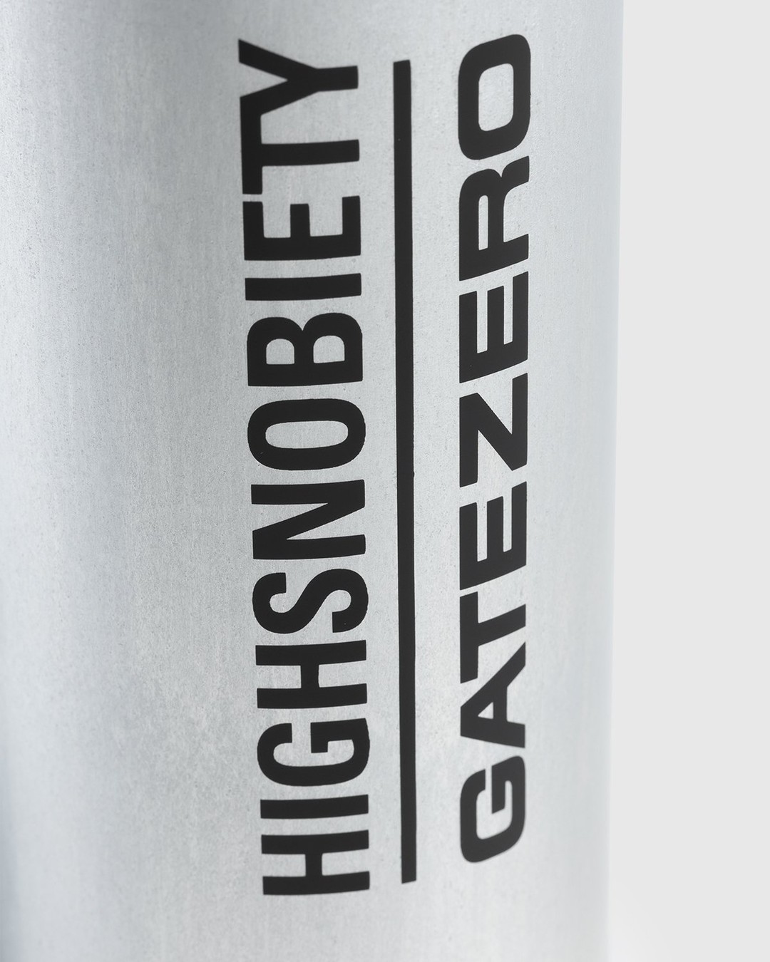 Highsnobiety x SIGG – GATEZERO Logo Water Bottle Silver - Lifestyle - Silver - Image 3