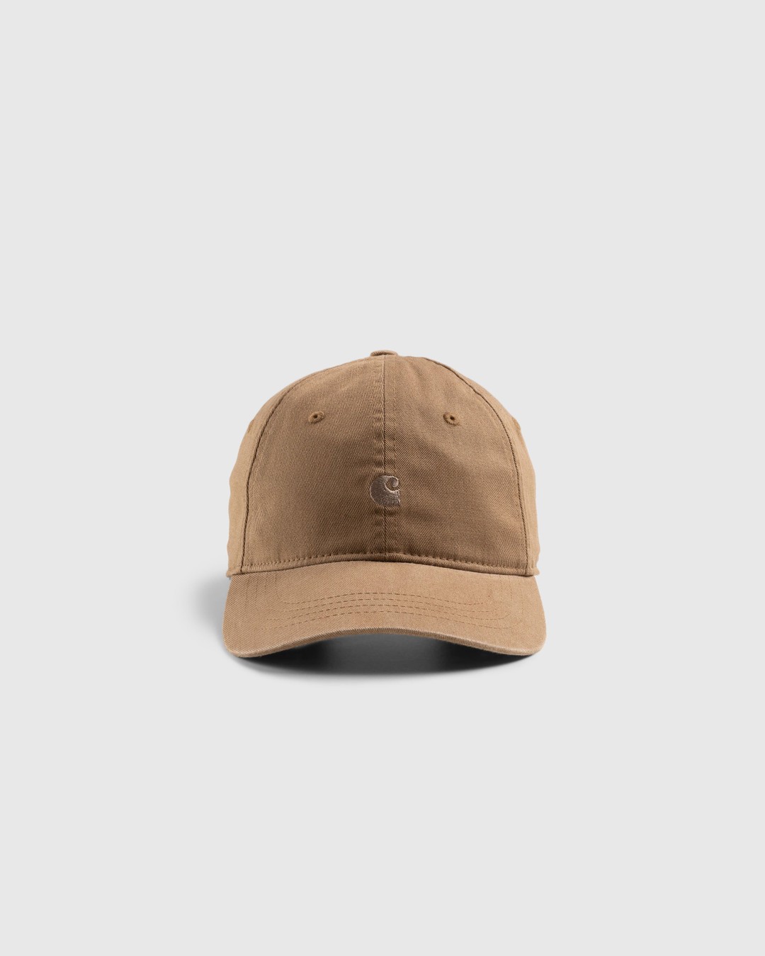 Carhartt WIP – Madison Logo Cap Buffalo - Hats - Brown - Image 2
