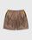 Highsnobiety – Mix Panel Nylon Shorts Brown/Dark Green