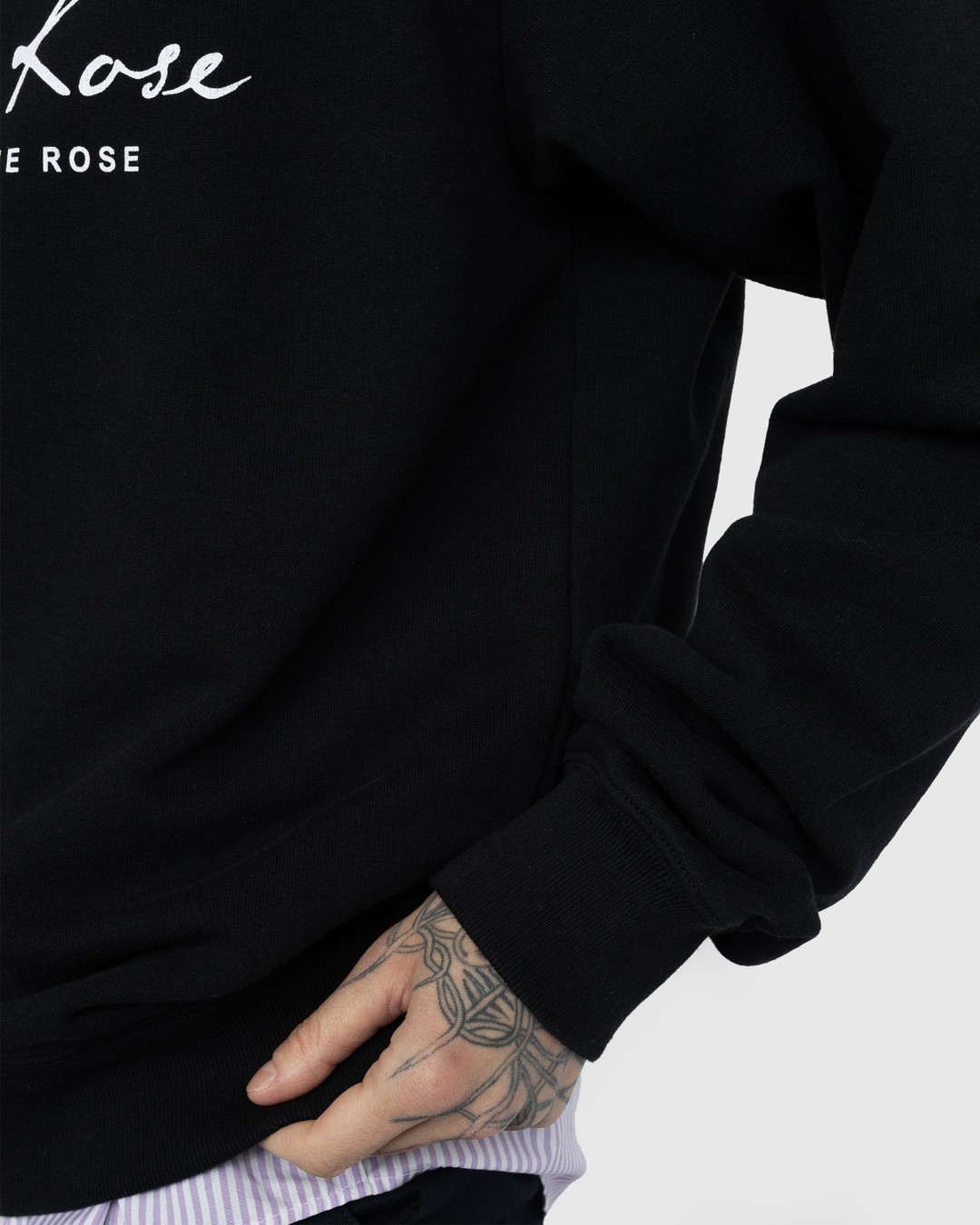 Martine Rose – Classic Crew Black - Sweats - Black - Image 6