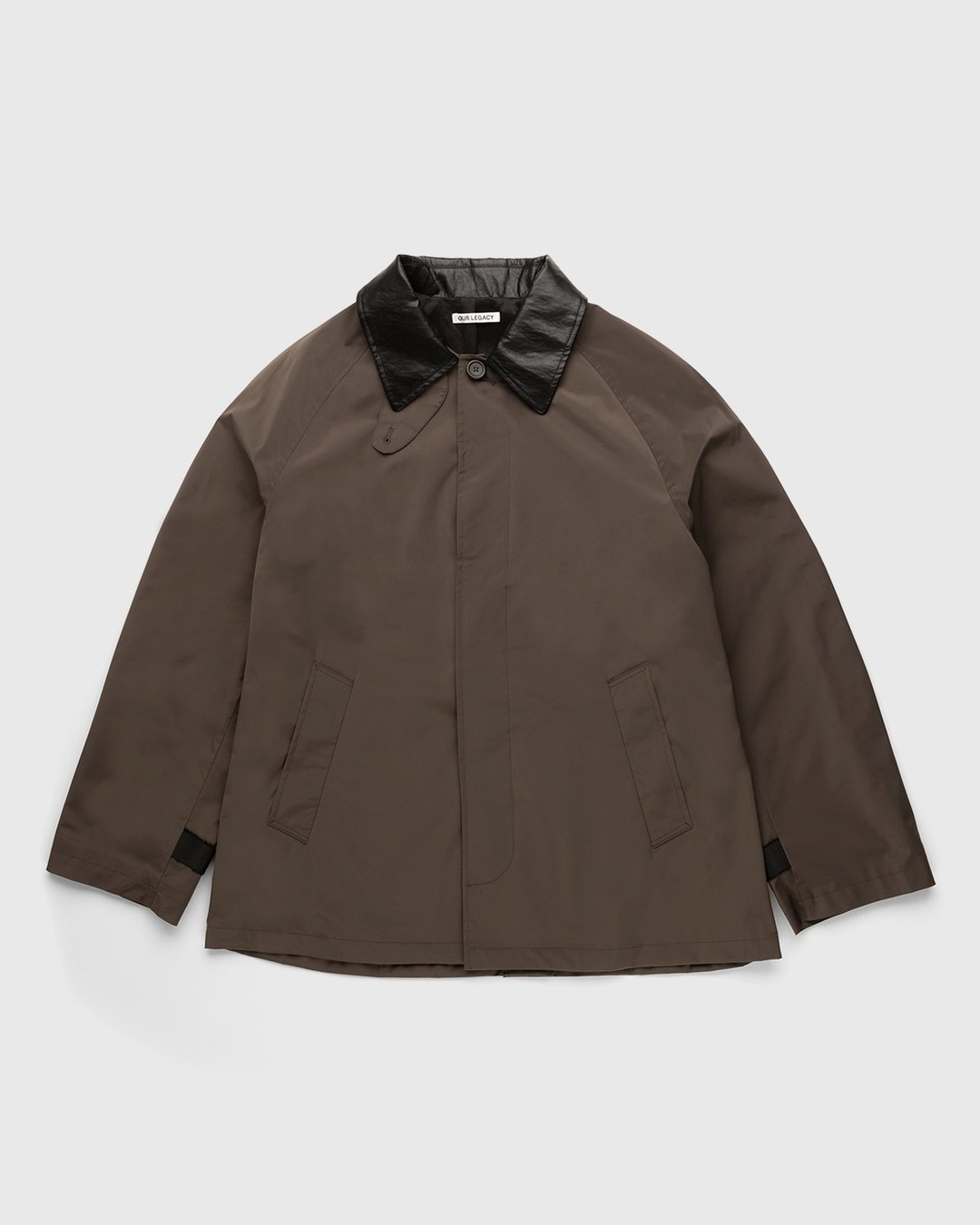 Our Legacy – Short Raglan Car Coat Grey - Outerwear - Grey - Image 1