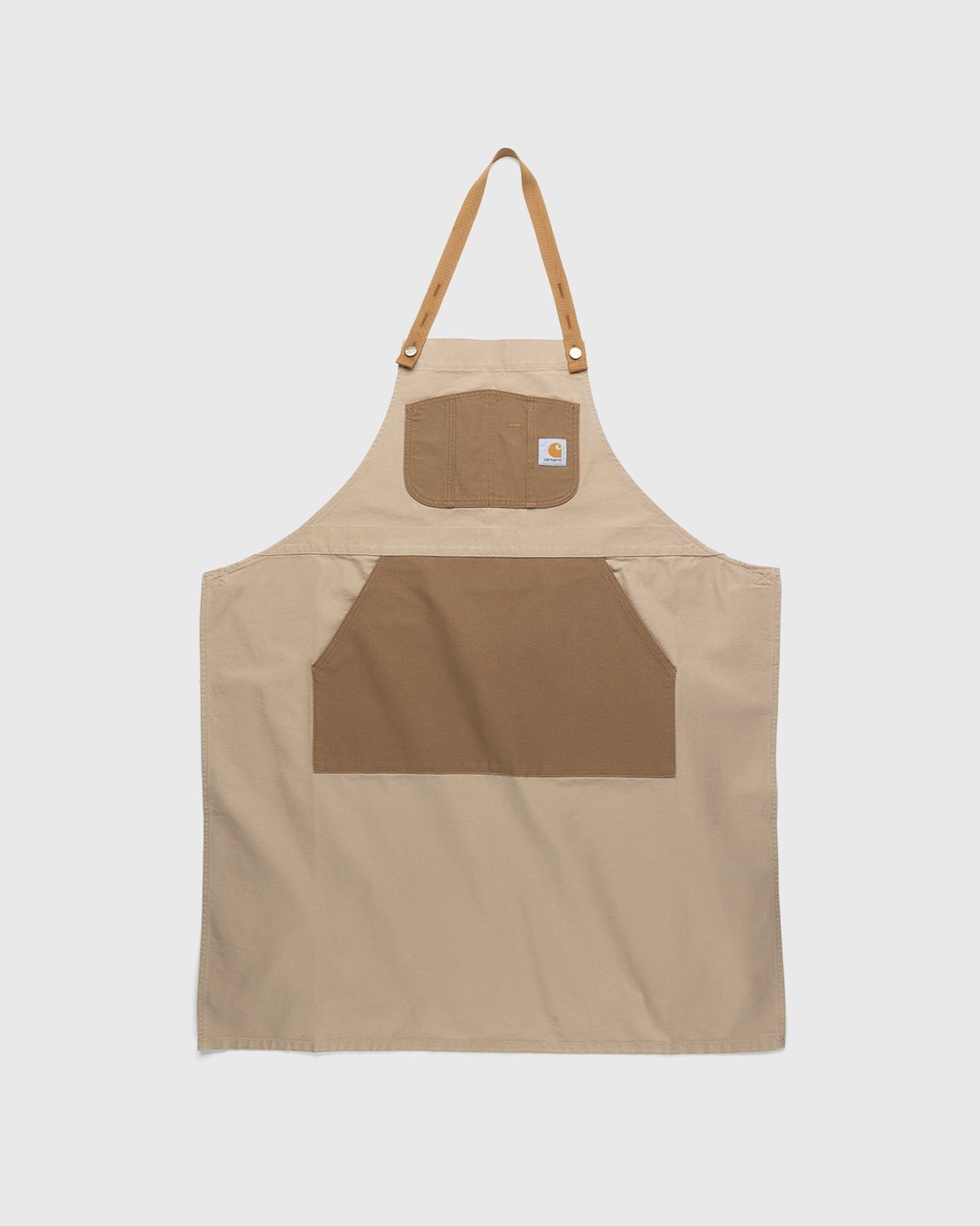 Carhartt WIP – Tonare Bib Apron Dusty H Brown - Lifestyle - Brown - Image 1