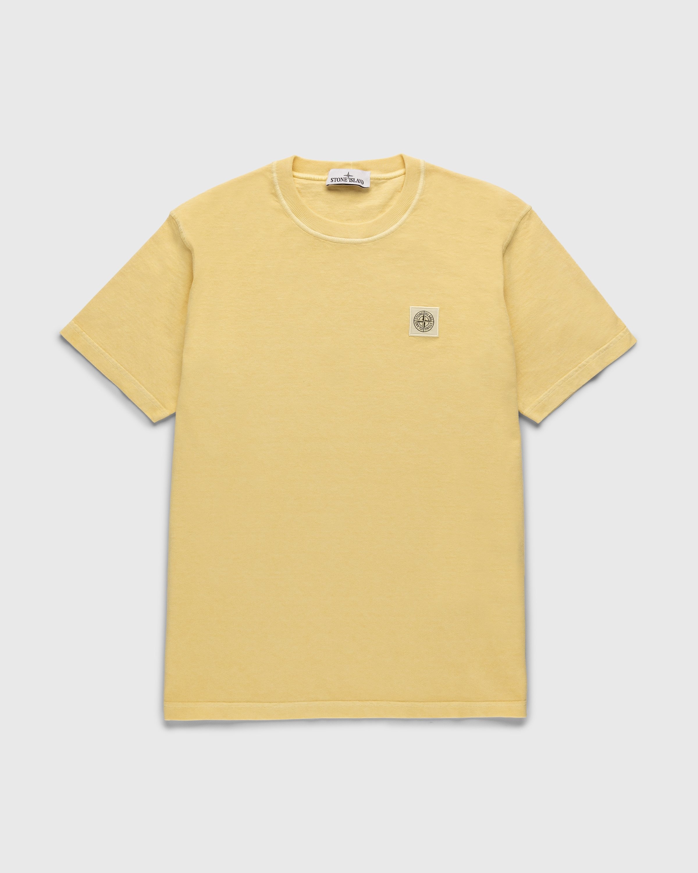 Stone Island Fissato T Shirt Butter Highsnobiety Shop