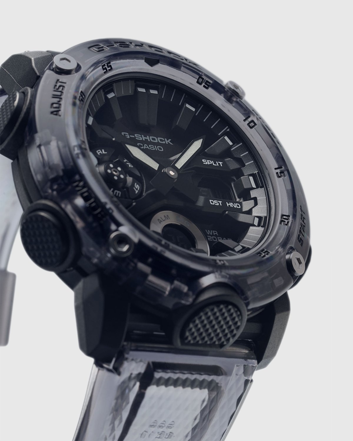 Casio – G-Shock GA-2000SKE-8AER Transparent Black - Watches - Black - Image 4