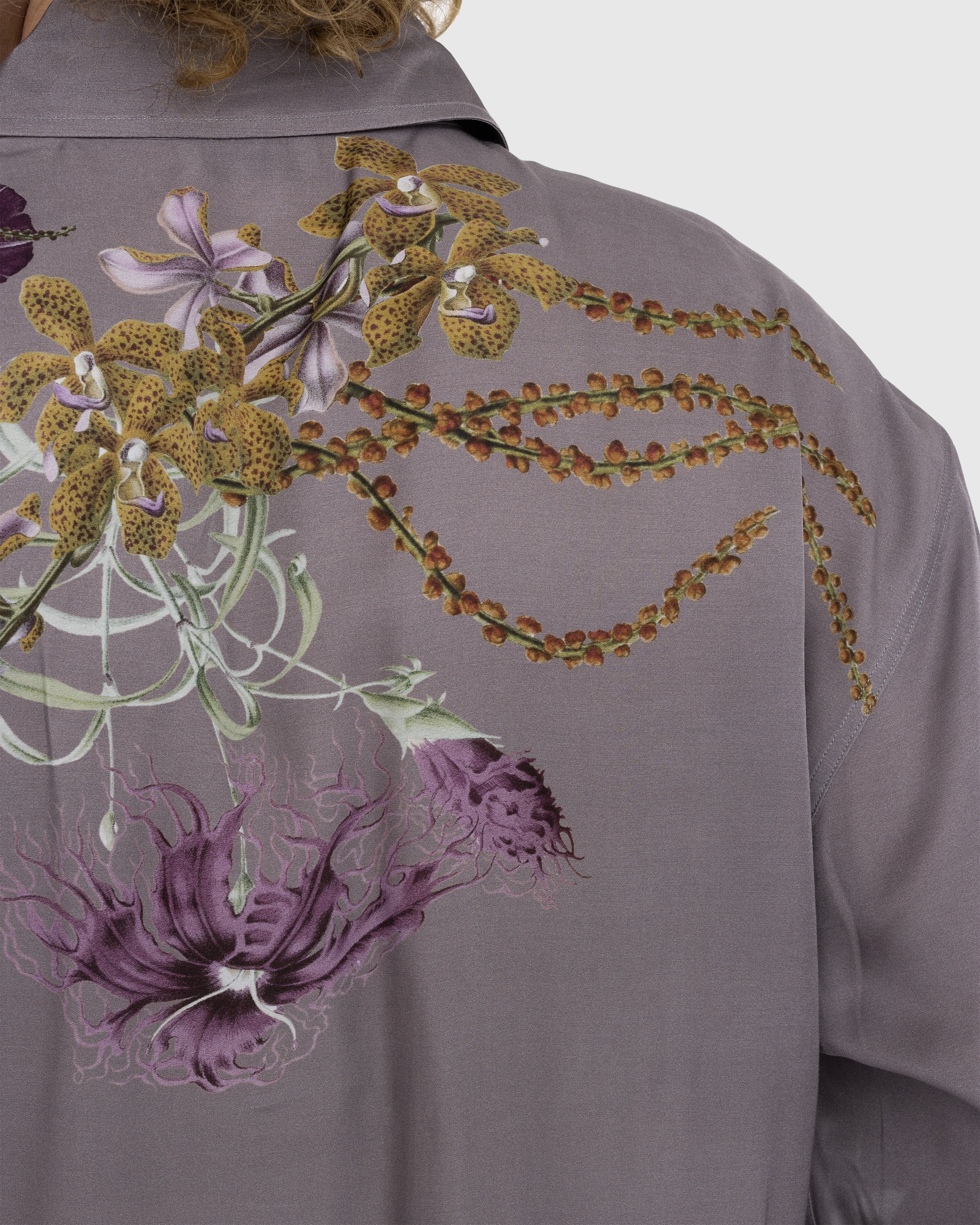 Dries van Noten – Cassidye Shirt Mauve - Shirts - Purple - Image 4