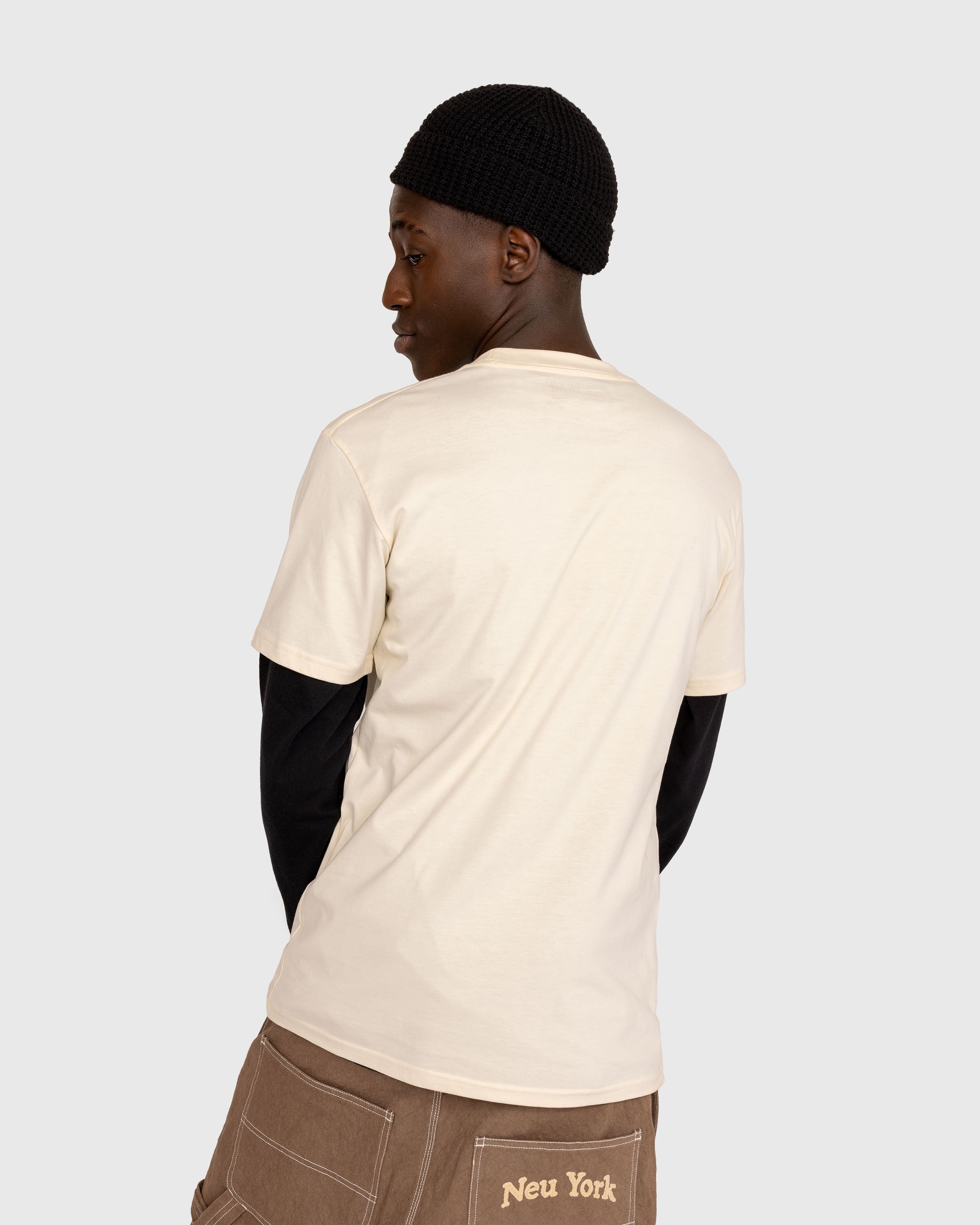 At The Moment x Highsnobiety New York Rats T Shirt Off White