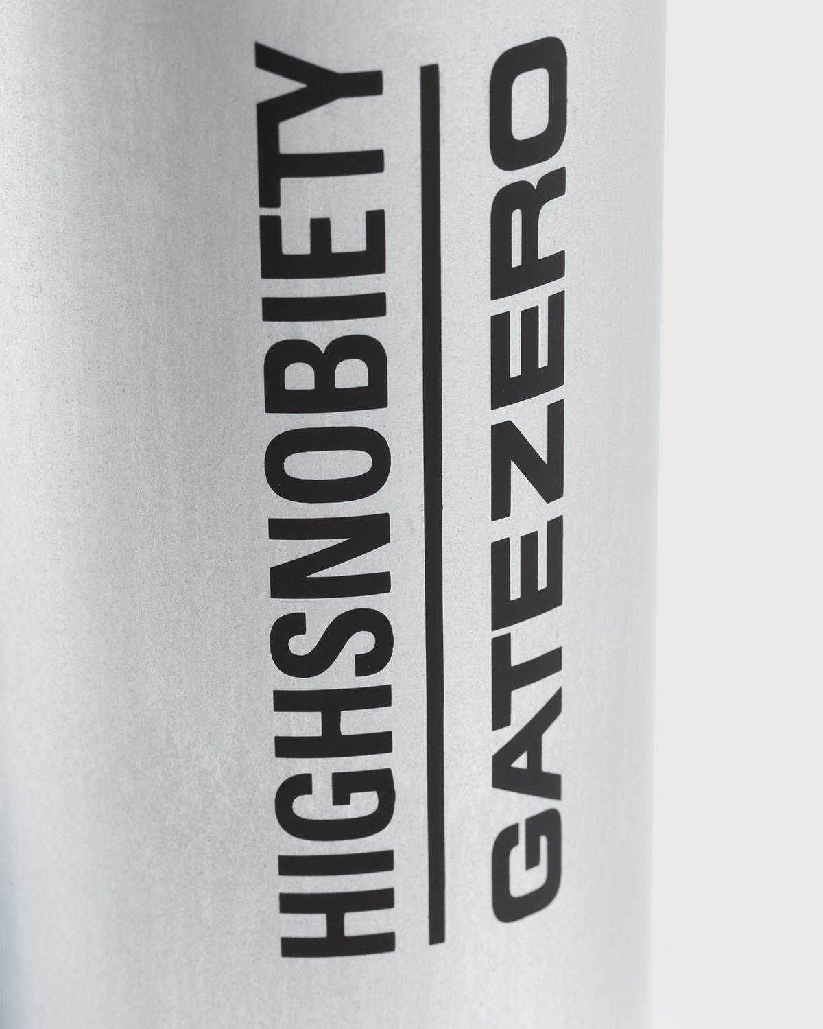 Highsnobiety x SIGG – GATEZERO Logo Water Bottle Silver - Lifestyle - Silver - Image 3
