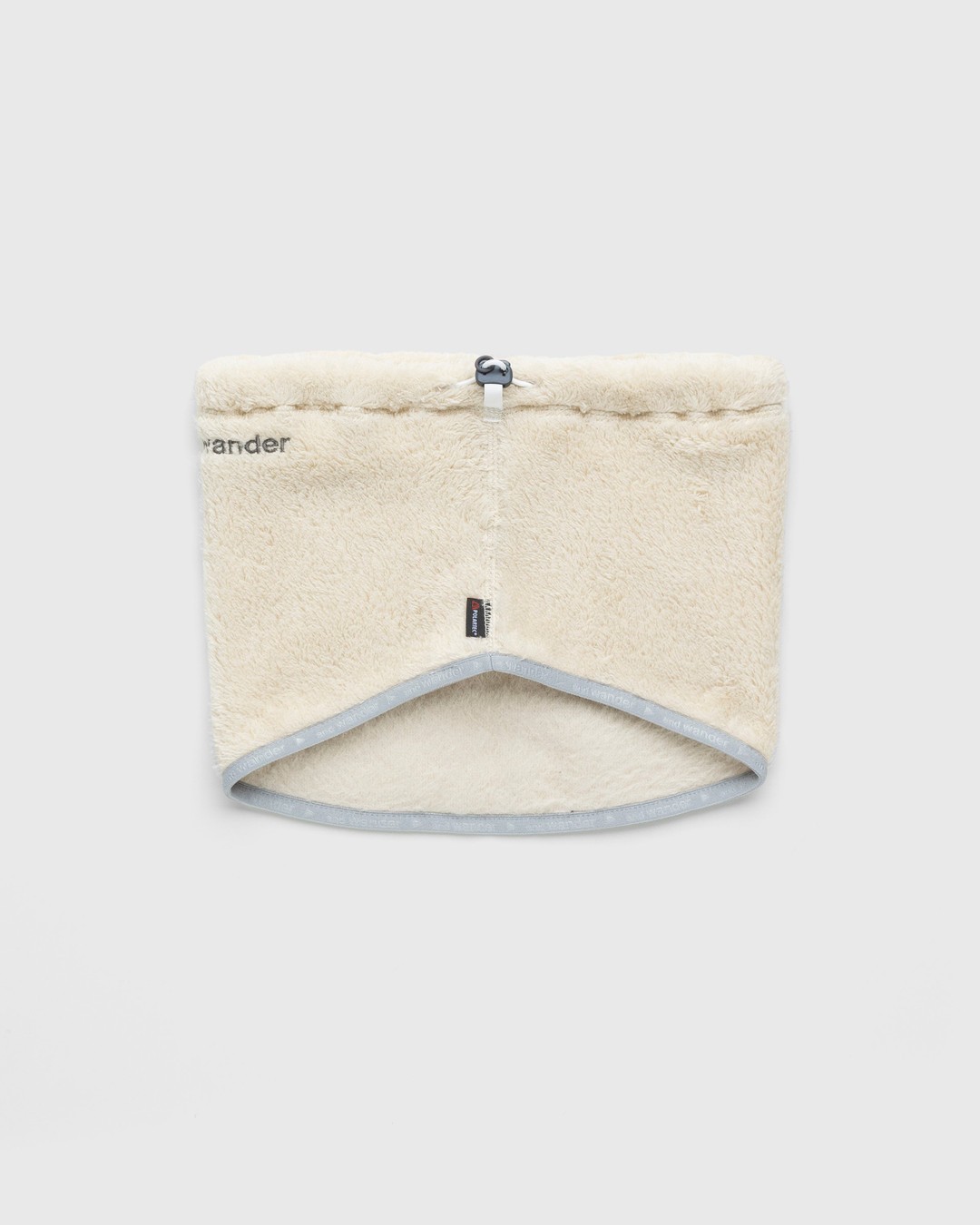 And Wander – High Loft Fleece Neck Warmer Off White - Scarves - Beige - Image 2