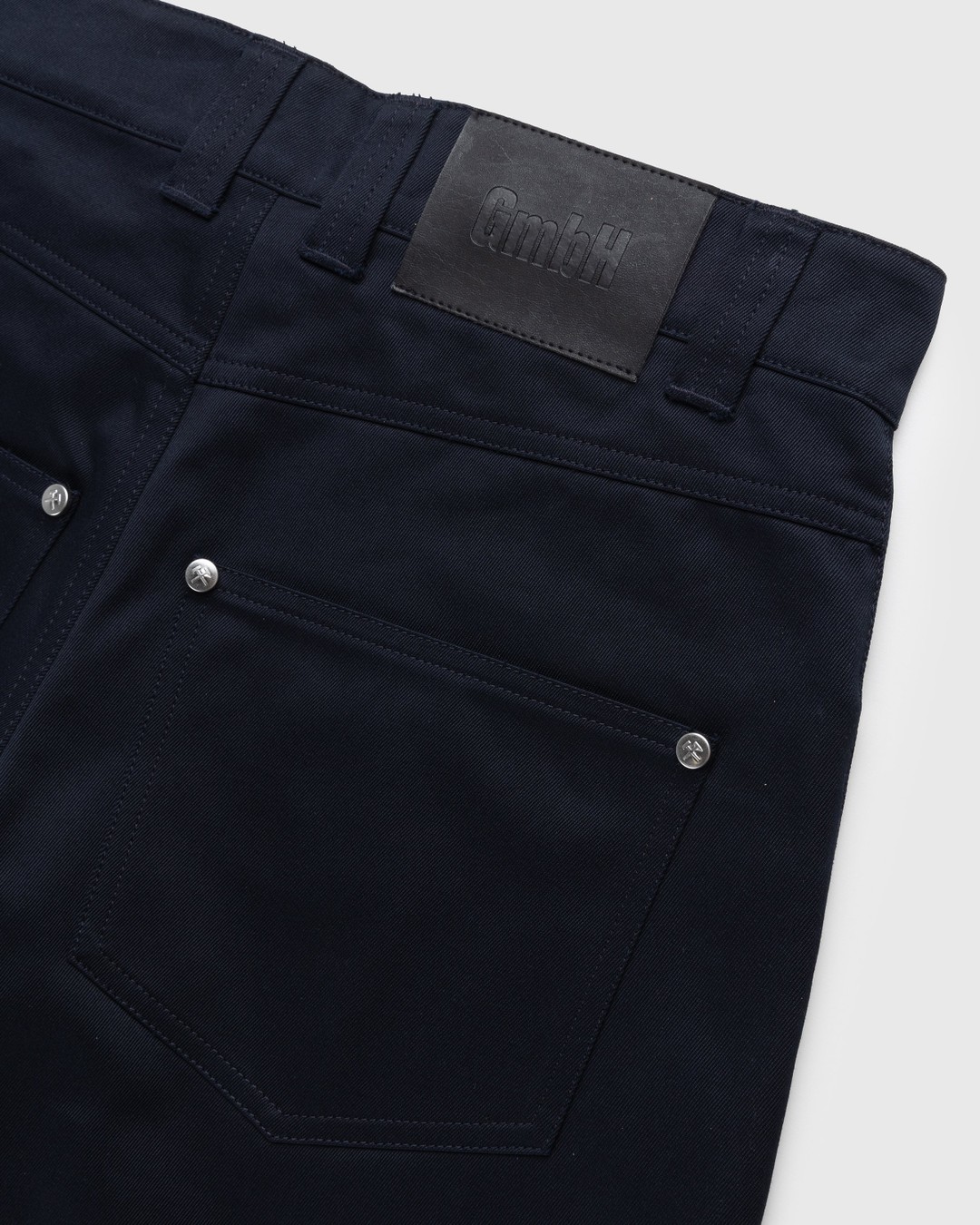 GmbH – Amir Double Zip Shorts Navy - Shorts - Blue - Image 3