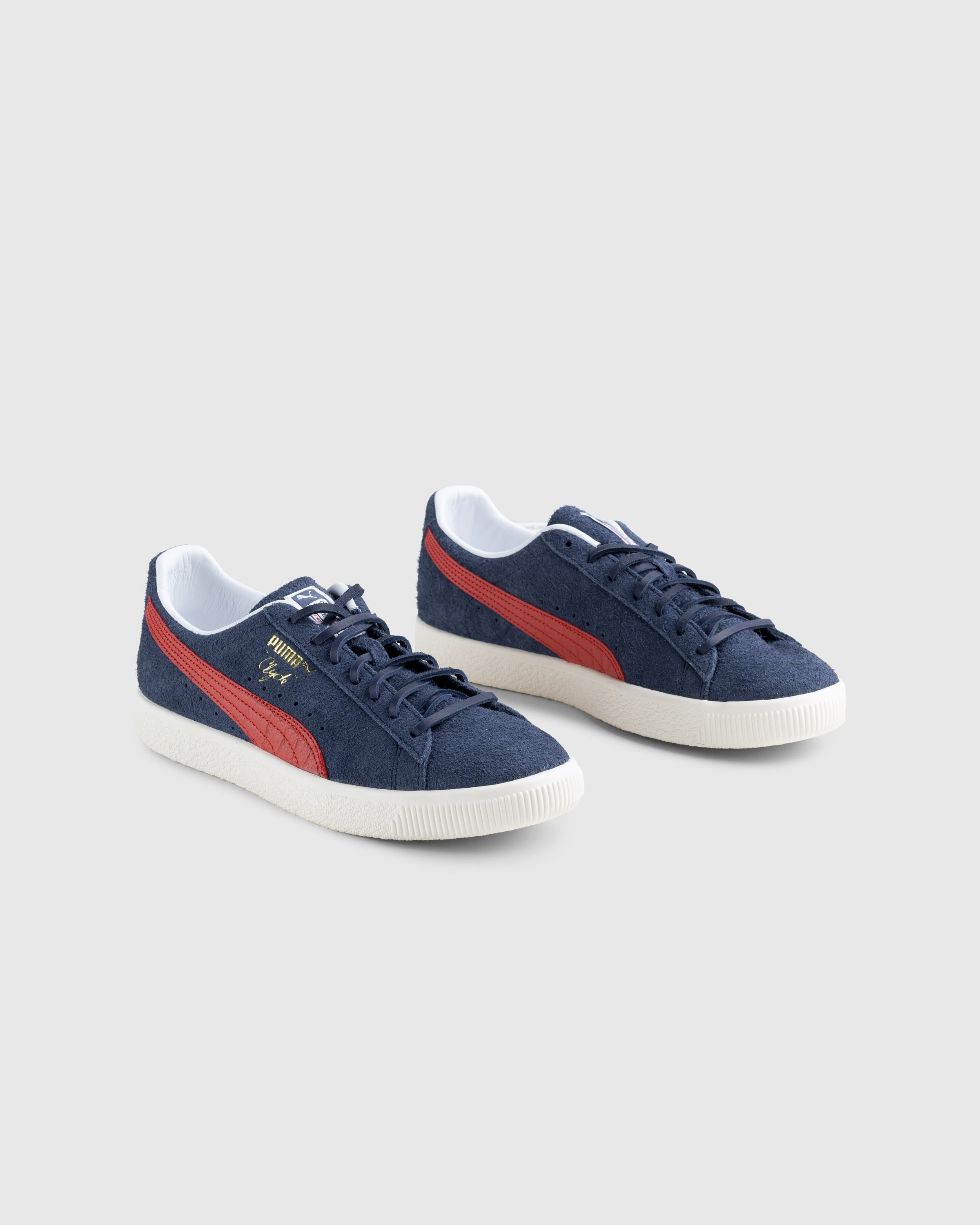 Puma Clyde Soho London Frosted Ivory New Navy Highsnobiety Shop