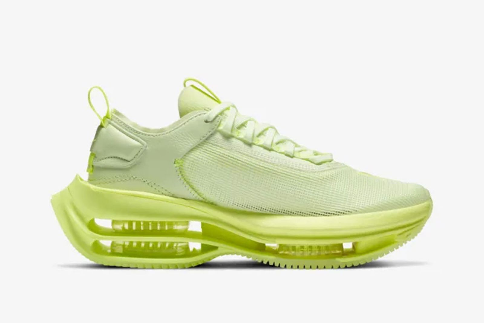 Nike Zoom Double Stacked Barely Volt Product Shot