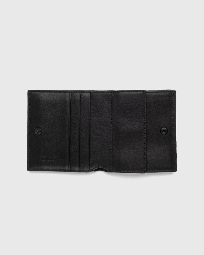 Kenzo Crest Foldable Wallet Black Highsnobiety Shop