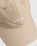 Highsnobiety – Brushed Nylon Logo Cap Natural - Caps - Beige - Image 5