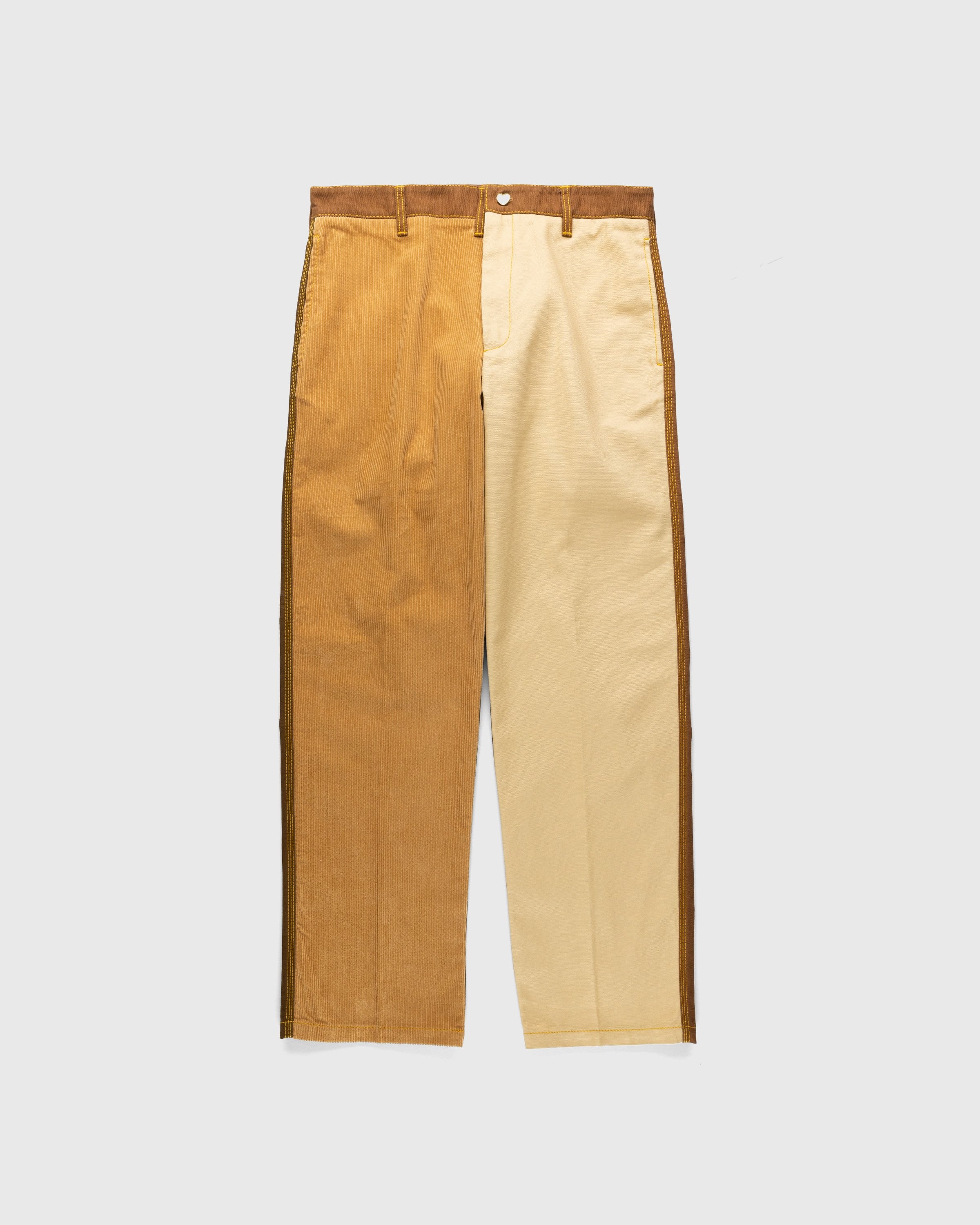 Marni x Carhartt WIP – Colorblocked Trousers Brown - Pants - Brown - Image 1