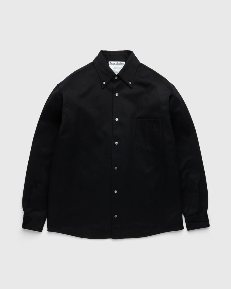 Acne Studios – Button-Up Overshirt Black