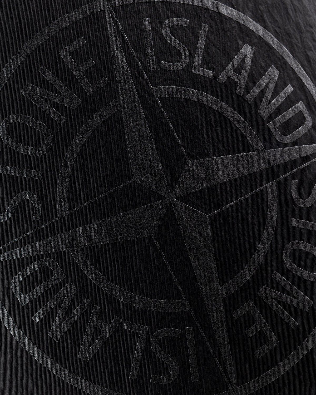 Stone Island – 91274 Nylon Twill Rucksack Black - Bags - Black - Image 10
