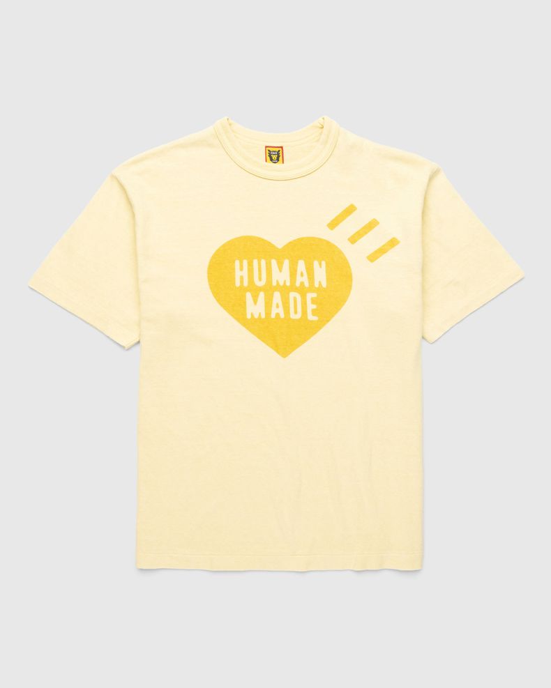 Human Made – Ningen-sei Plant Dyed T-Shirt Yellow