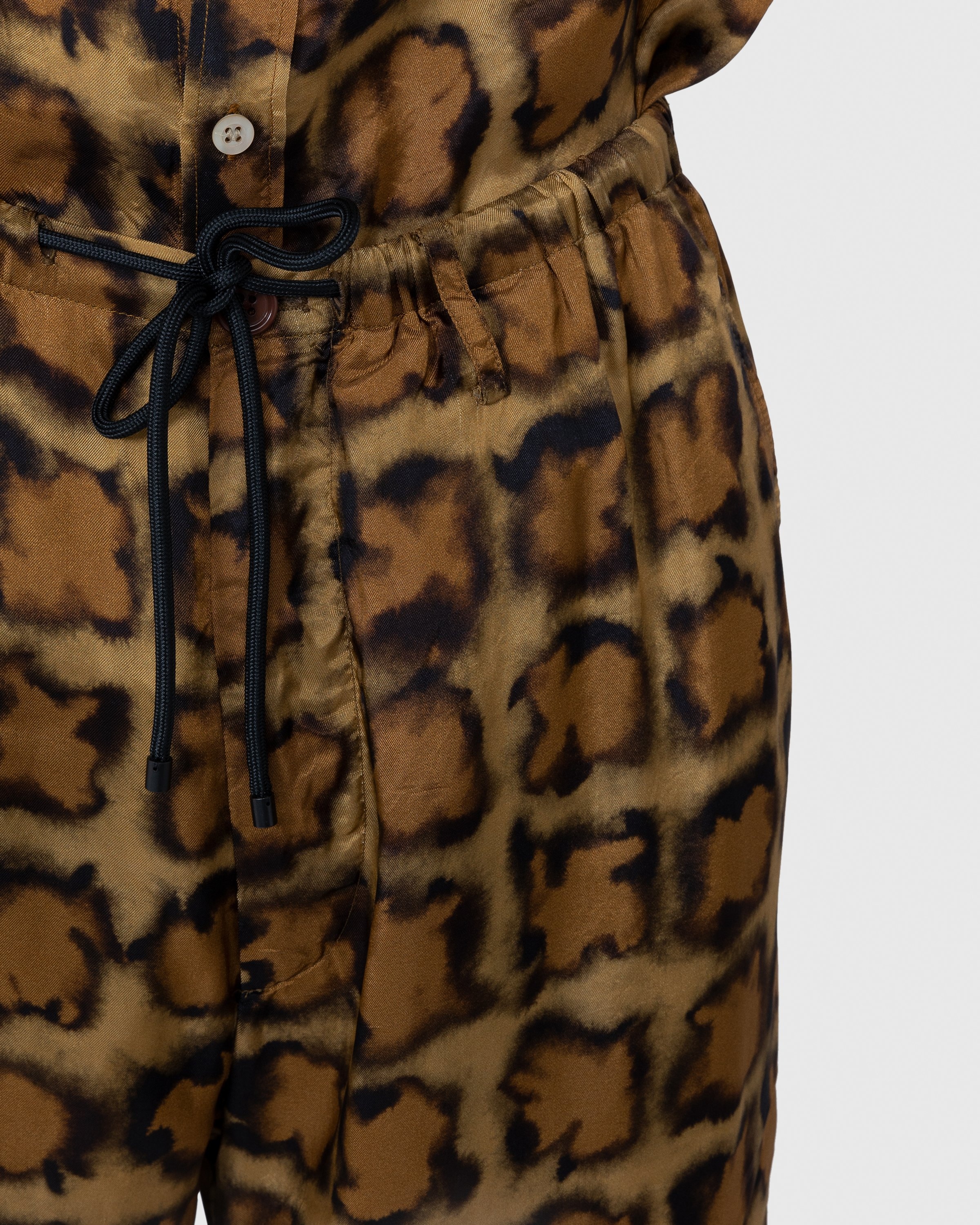Dries van Noten – Plyd Shorts Camel - Shorts - Yellow - Image 5
