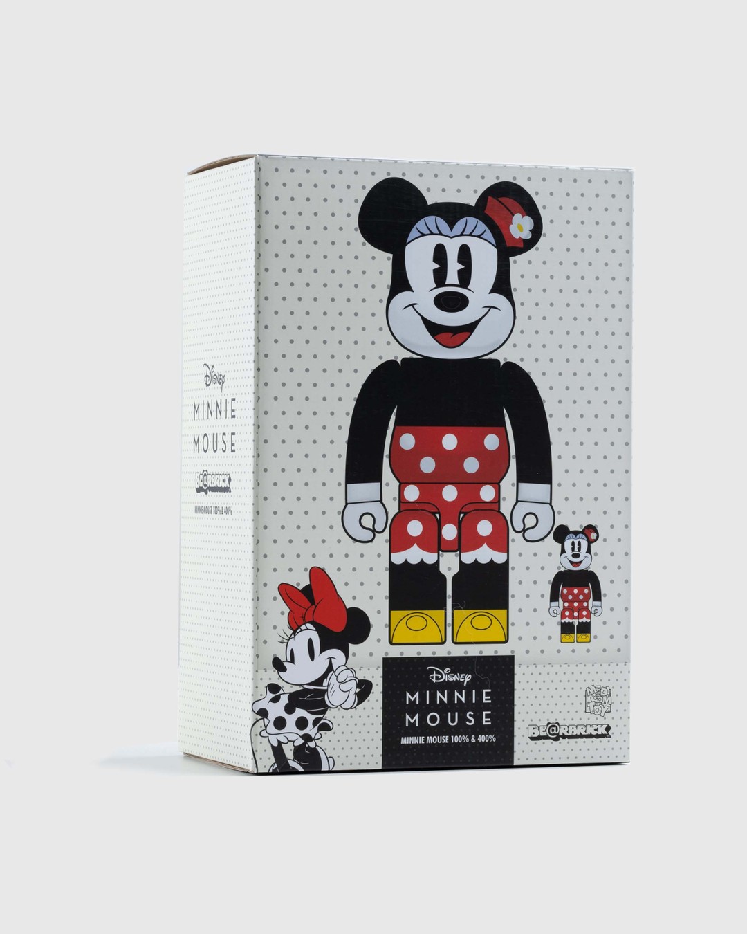 Medicom – Be@rbrick Minnie Mouse 100% and 400% Set Red