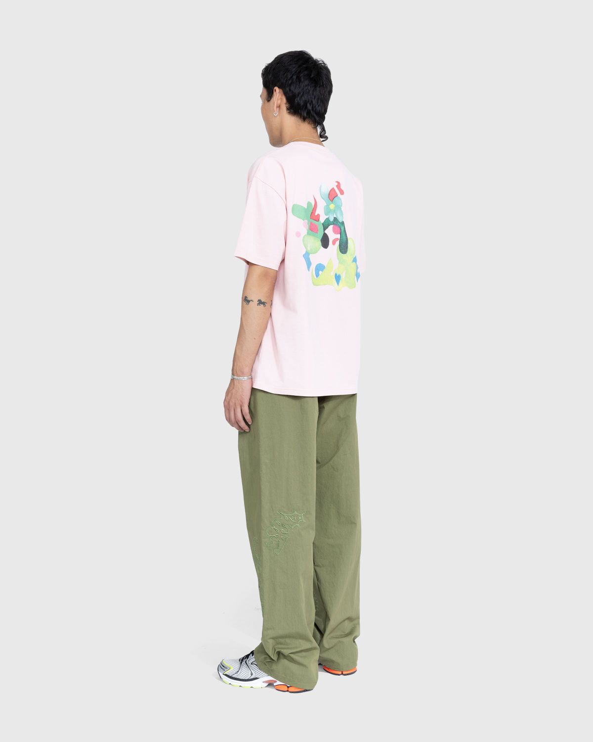 NTS x Highsnobiety – Graphic T-Shirt Pink  - Tops - Pink - Image 4