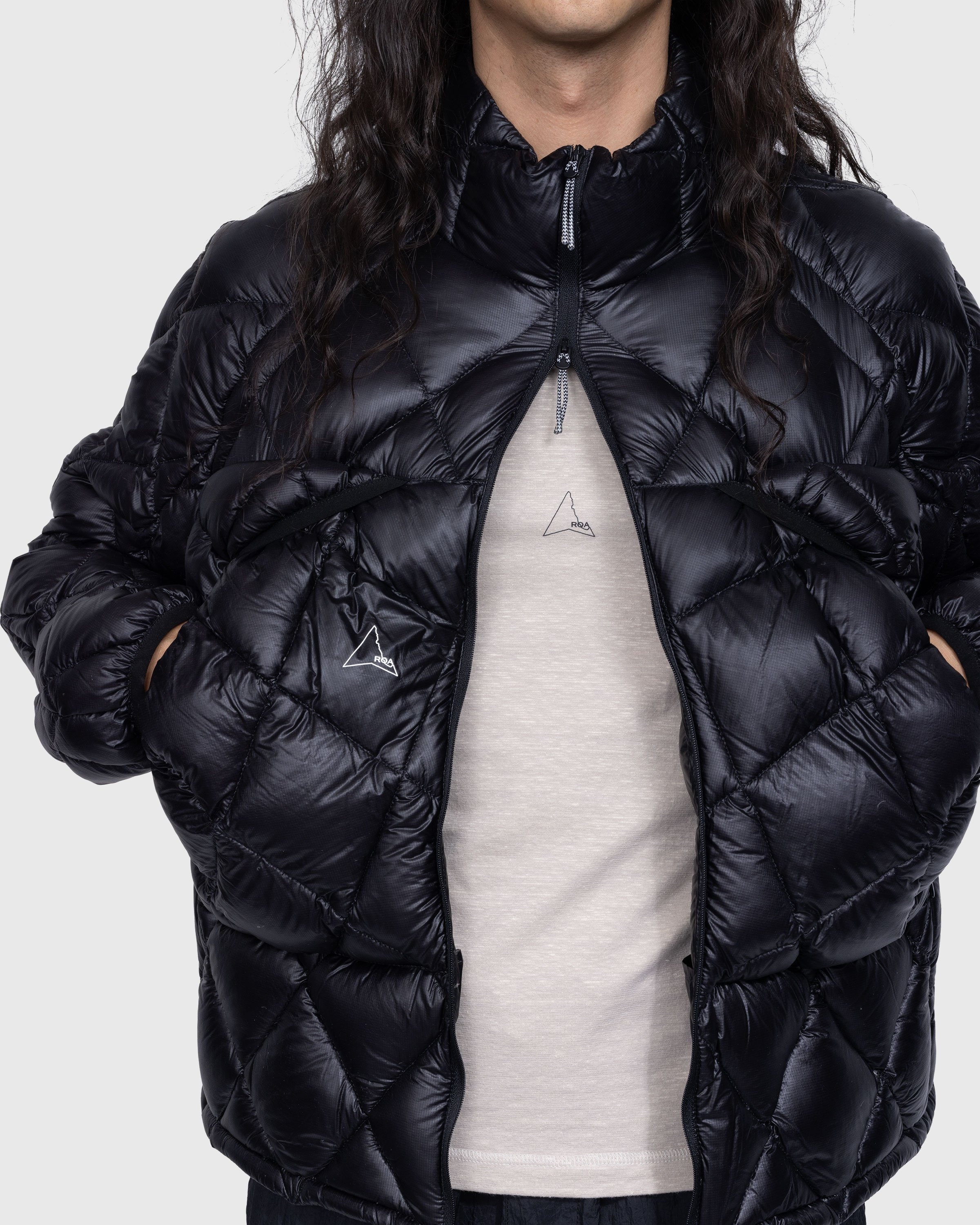 Louis Vuitton Black Flower Monogram Puffer Jacket