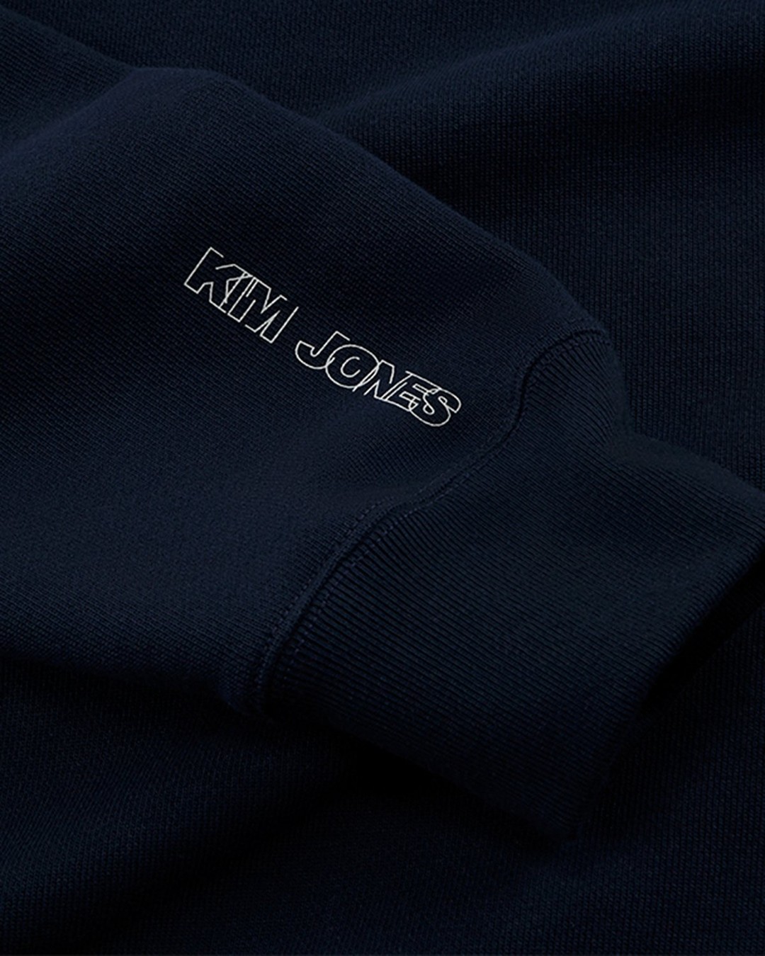 Converse x Kim Jones – Crewneck Black Iris - Sweats - Black - Image 4