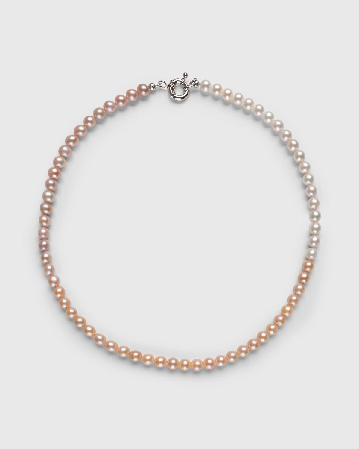 Polite Worldwide – Flow Pearl Necklace Multi - Jewelry - Silver - Image 1