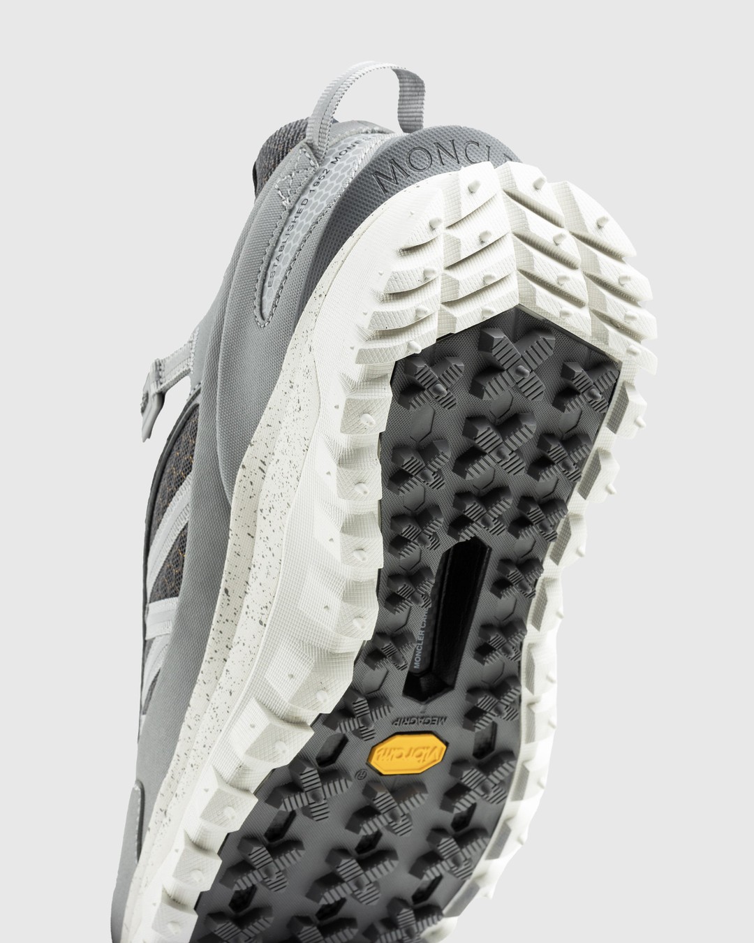 Moncler – Trailgrip Low Top Sneakers Grey - Sneakers - White - Image 6