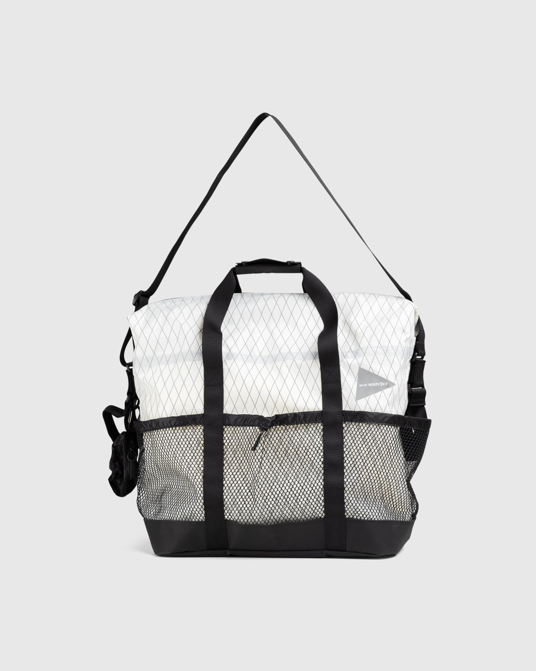 And Wander – X-Pac 45L Tote Bag Off White - Bags - Beige - Image 1