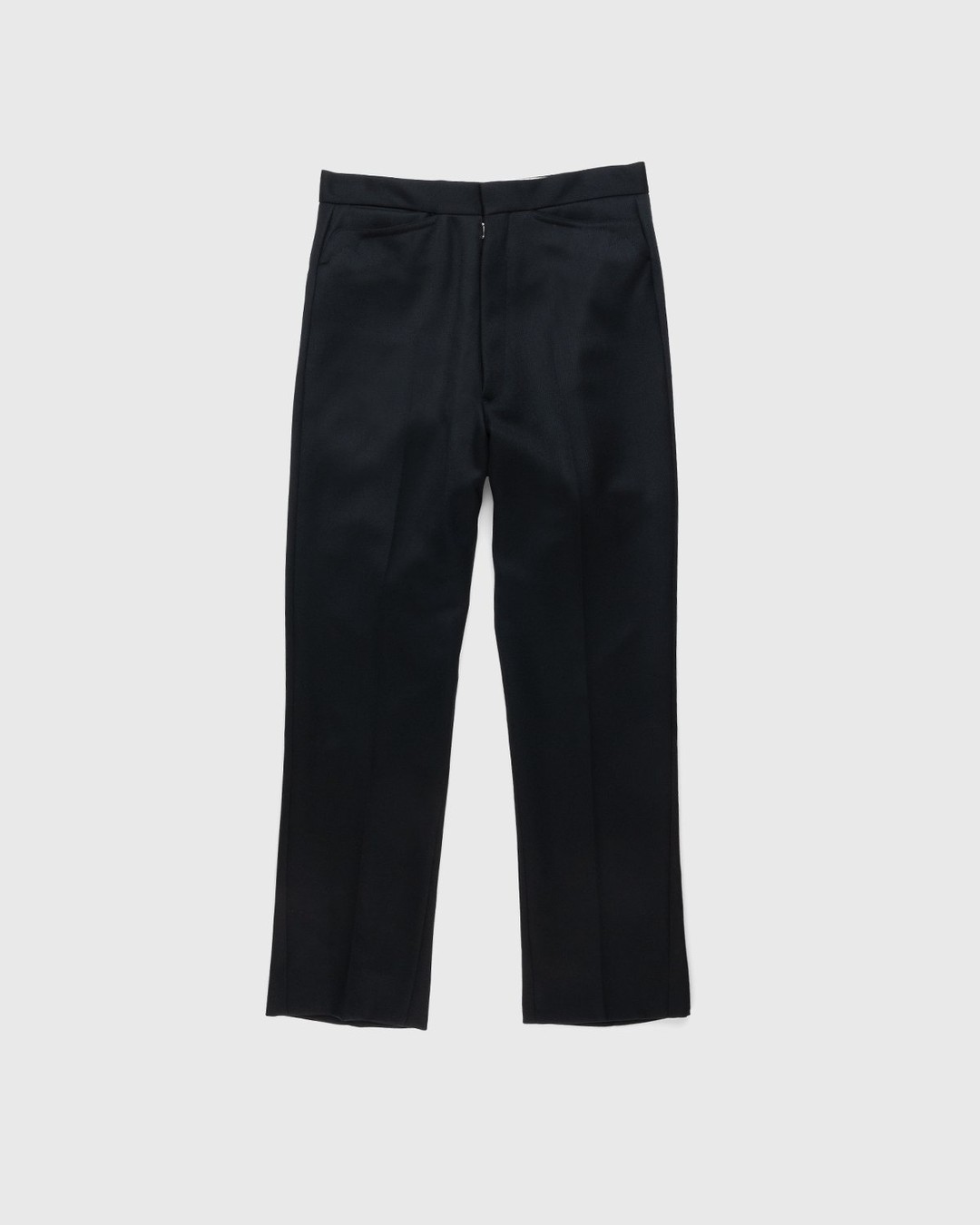 Maison Margiela – Gabardine Trousers Black - Trousers - Black - Image 1