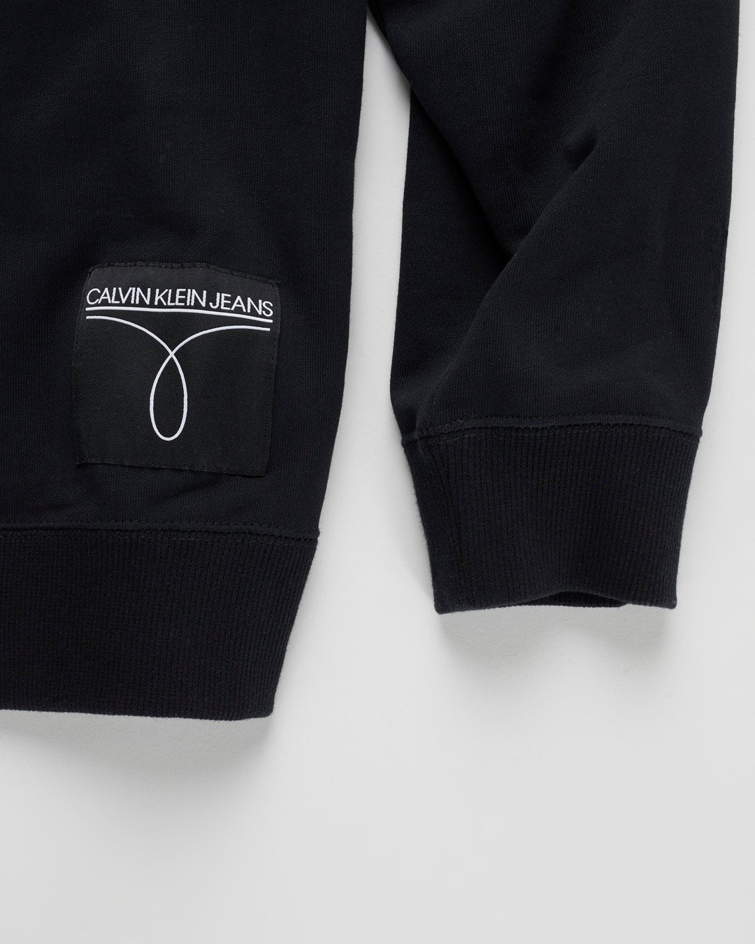 Calvin Klein x Highsnobiety – CK50 Women's cropped Hoody - Sweats - Black - Image 4
