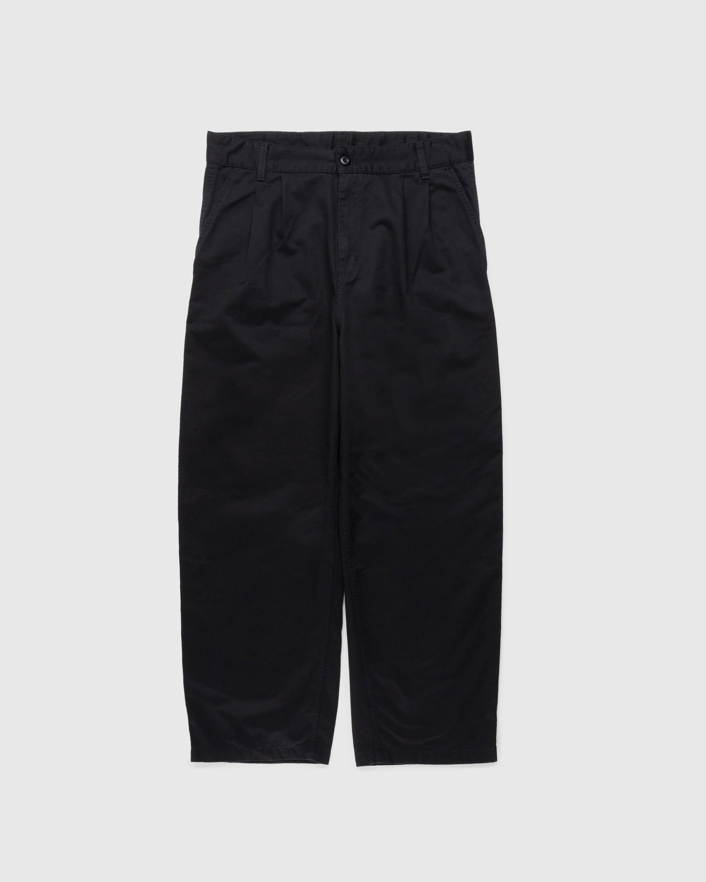 Carhartt WIP – Colston Pant Stonewashed Black - Pants - Black - Image 1