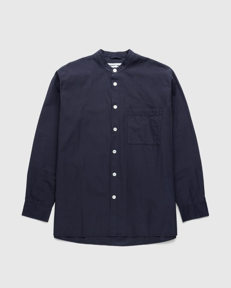 Poplin Pyjama Shirt Slate