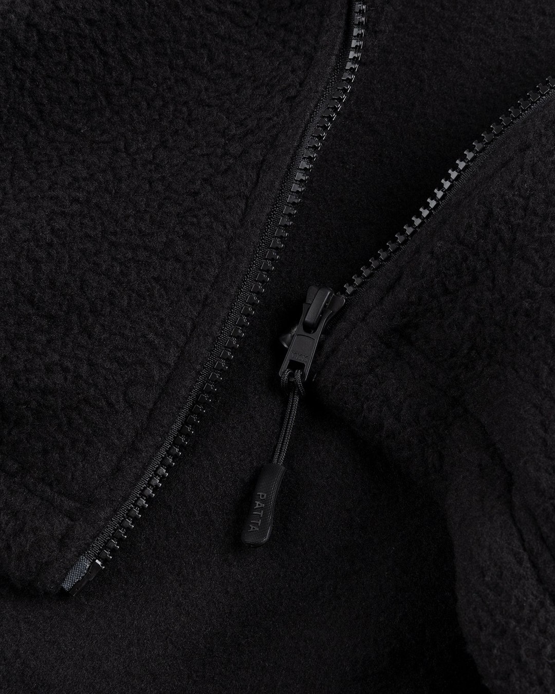 Patta – Sherling Fleece Jacket Black - Fleece Jackets - Black - Image 4