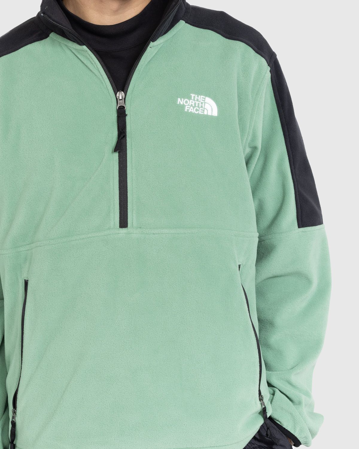 The North Face – TNF Polartec 100 Quarter-Zip Deep Grass Green - Fleece - Green - Image 4