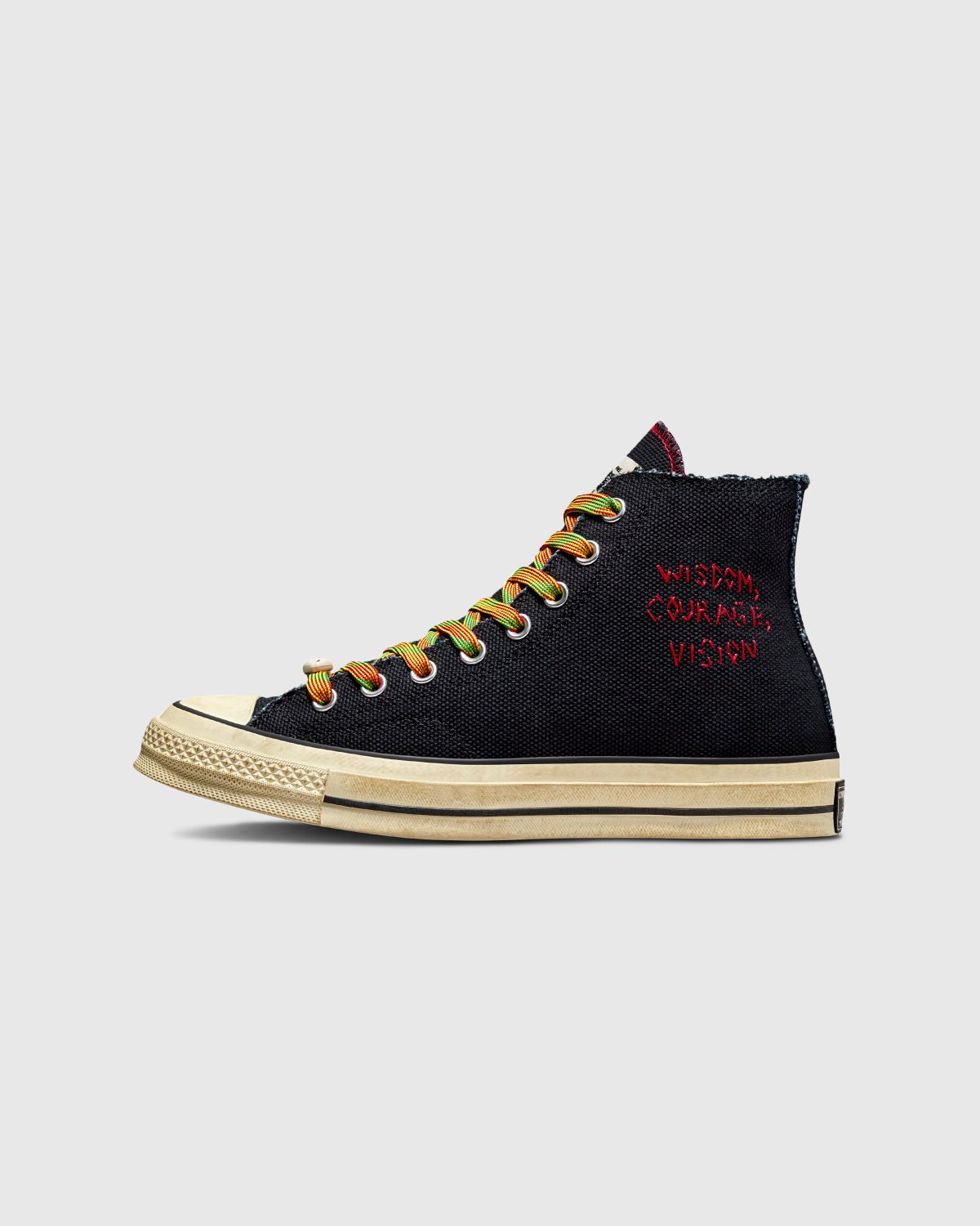 Converse x Barriers – Chuck 70 Hi Black/Fiery Red - High Top Sneakers - Black - Image 2
