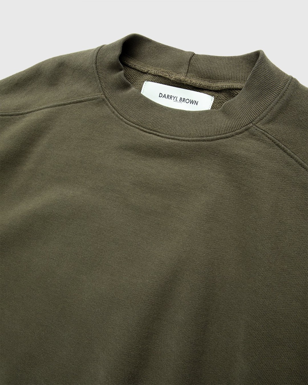 Darryl Brown – Crew Military Olive - Sweats - Green - Image 3