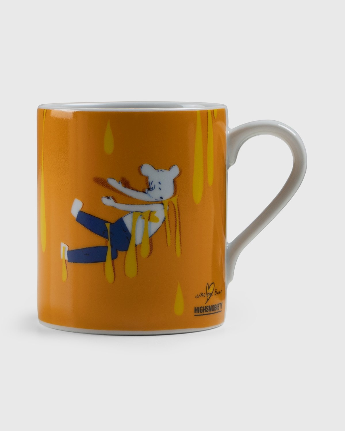 Simon Fujiwara x Highsnobiety – Who The Baer Mug Orange - Mugs - Orange - Image 2