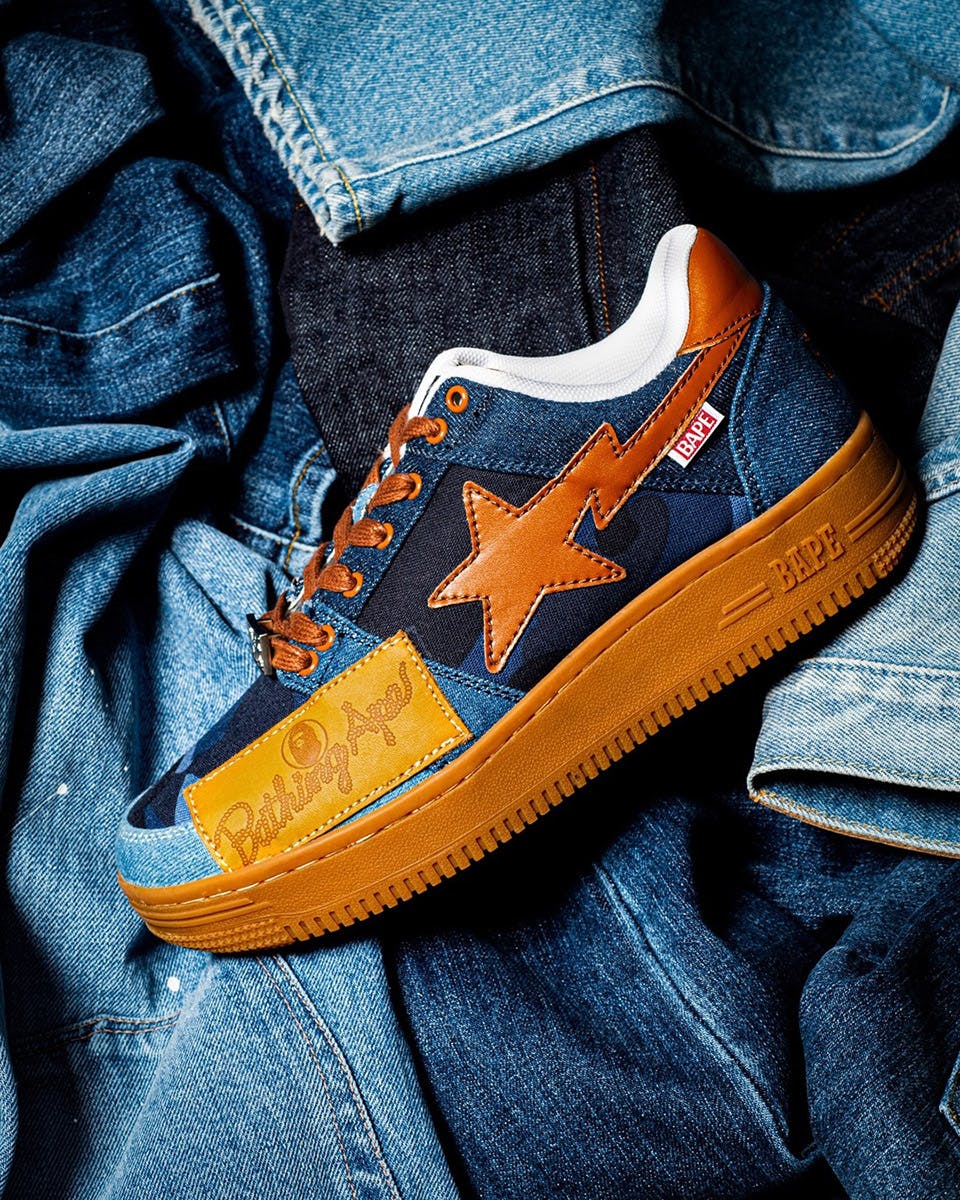 BAPE STA Patchwork Denim