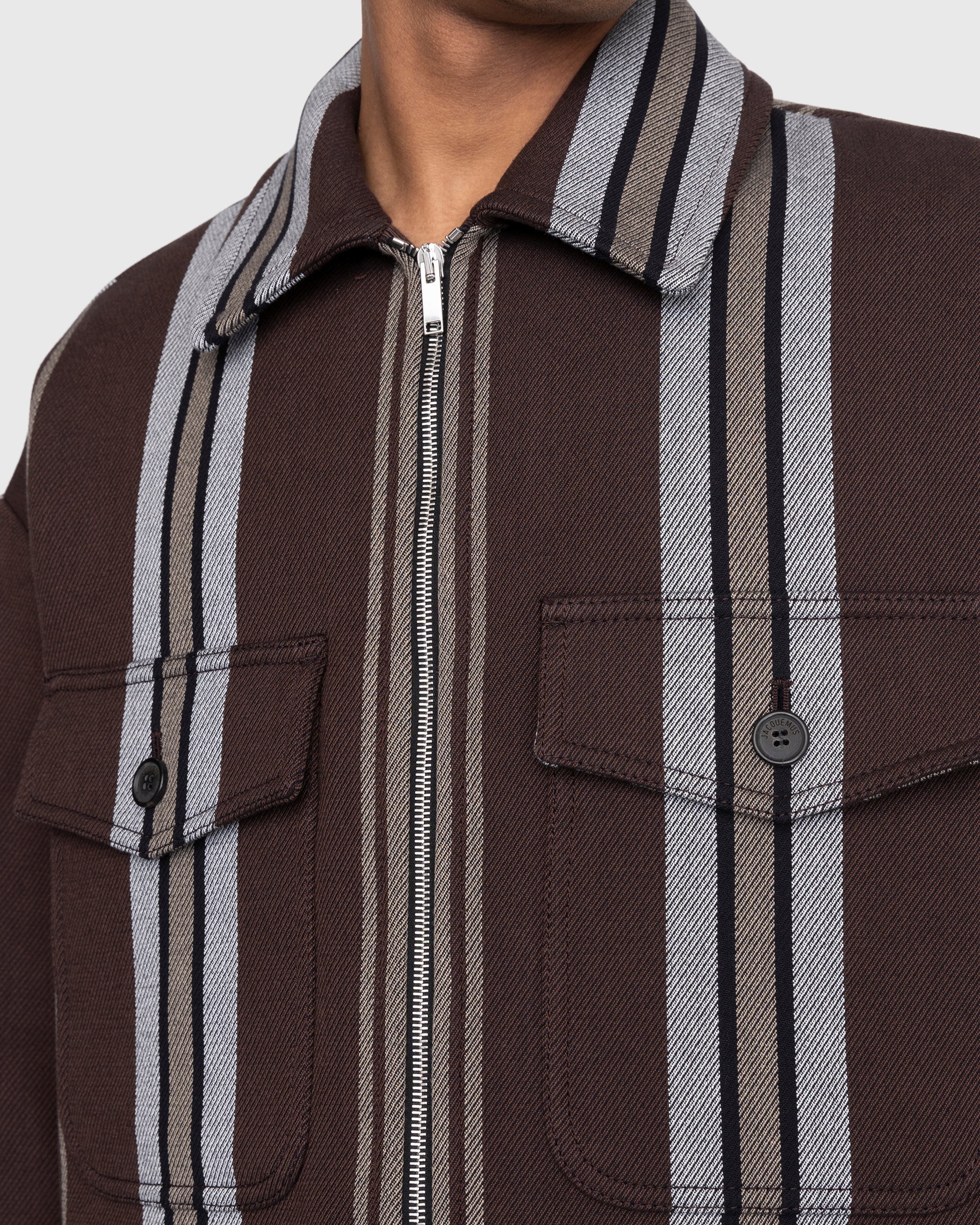 JACQUEMUS – Le Blouson Montagne Brown - Outerwear - Brown - Image 6