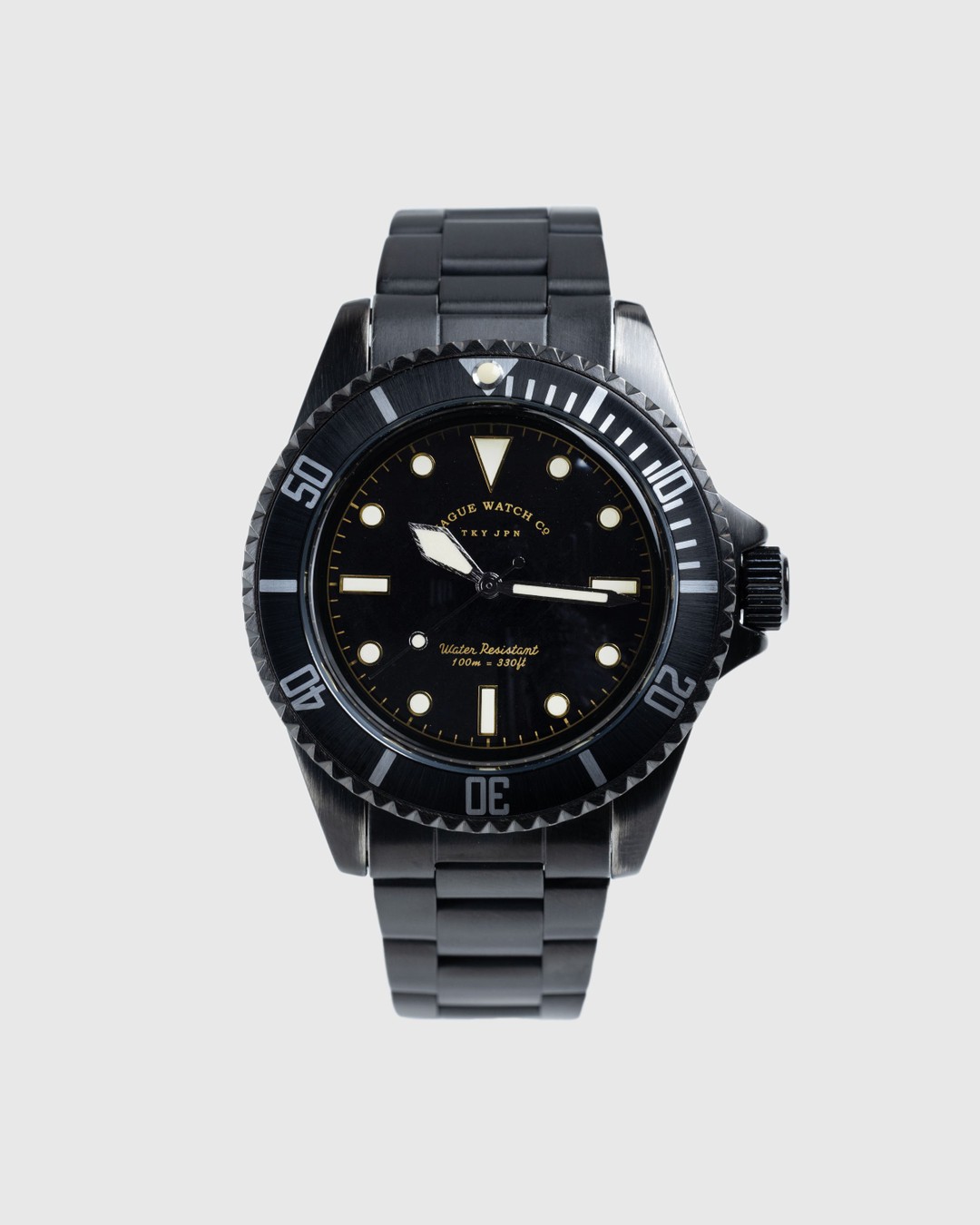 Vague Watch Co. – Black Sub Steel - Watches - Black - Image 1