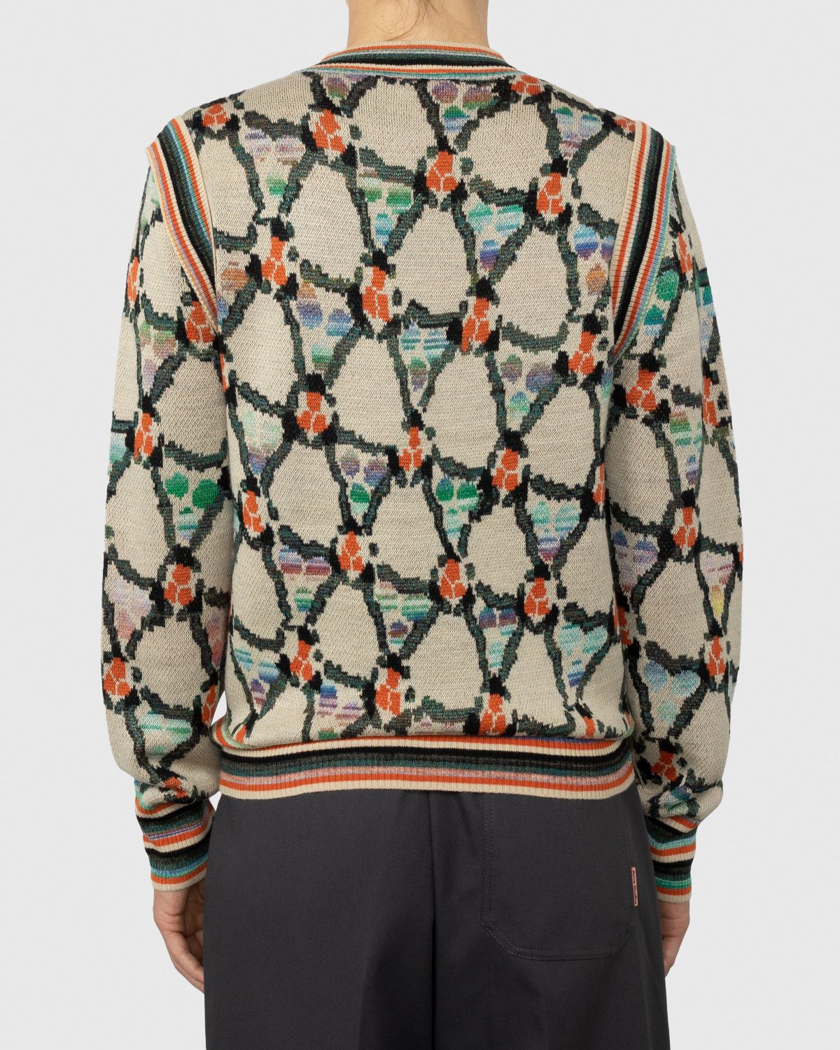 Acne Studios – Wrapped Sweater Beige - Knitwear - Multi - Image 4