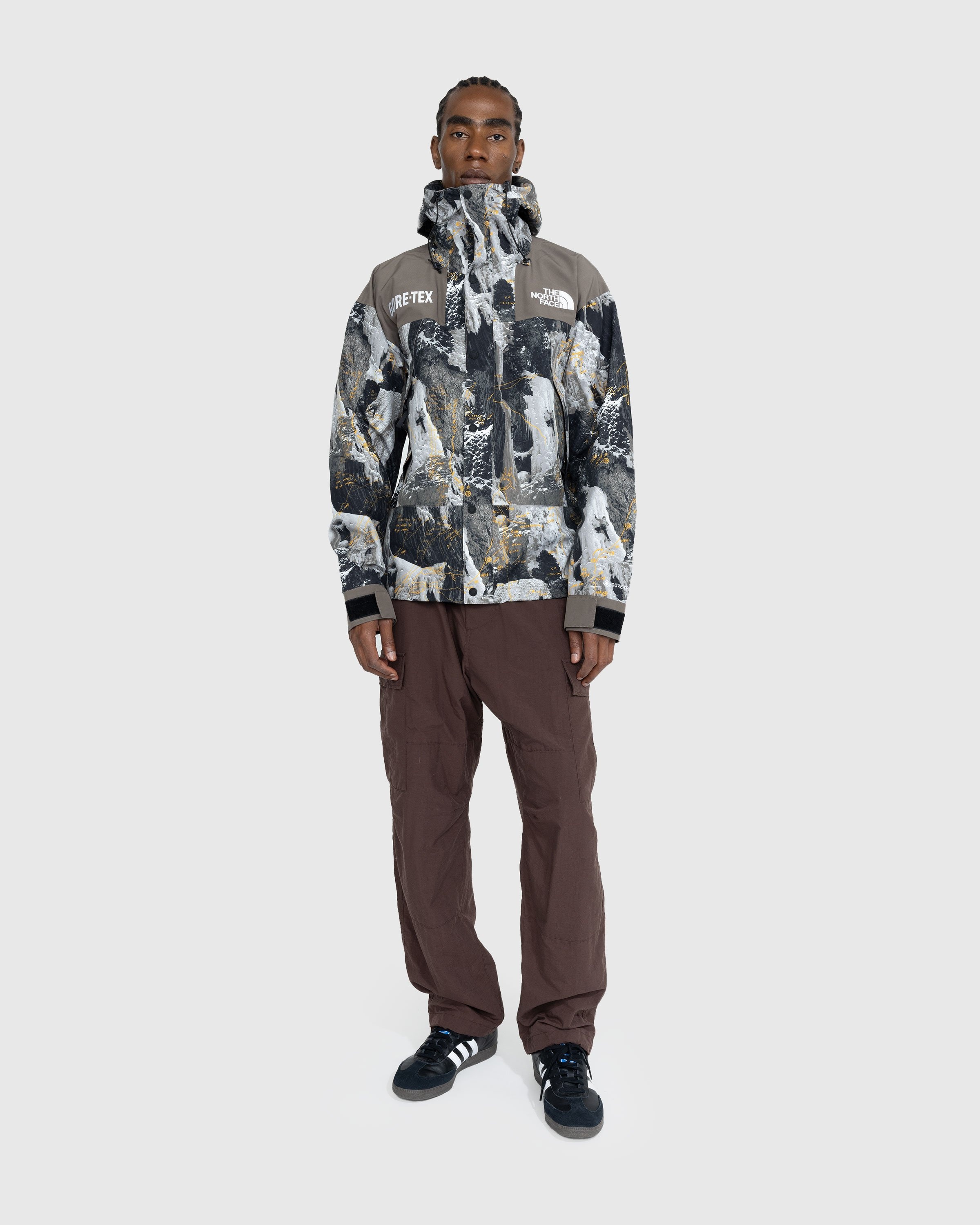 Mountain q jacket sales in macrofleck print